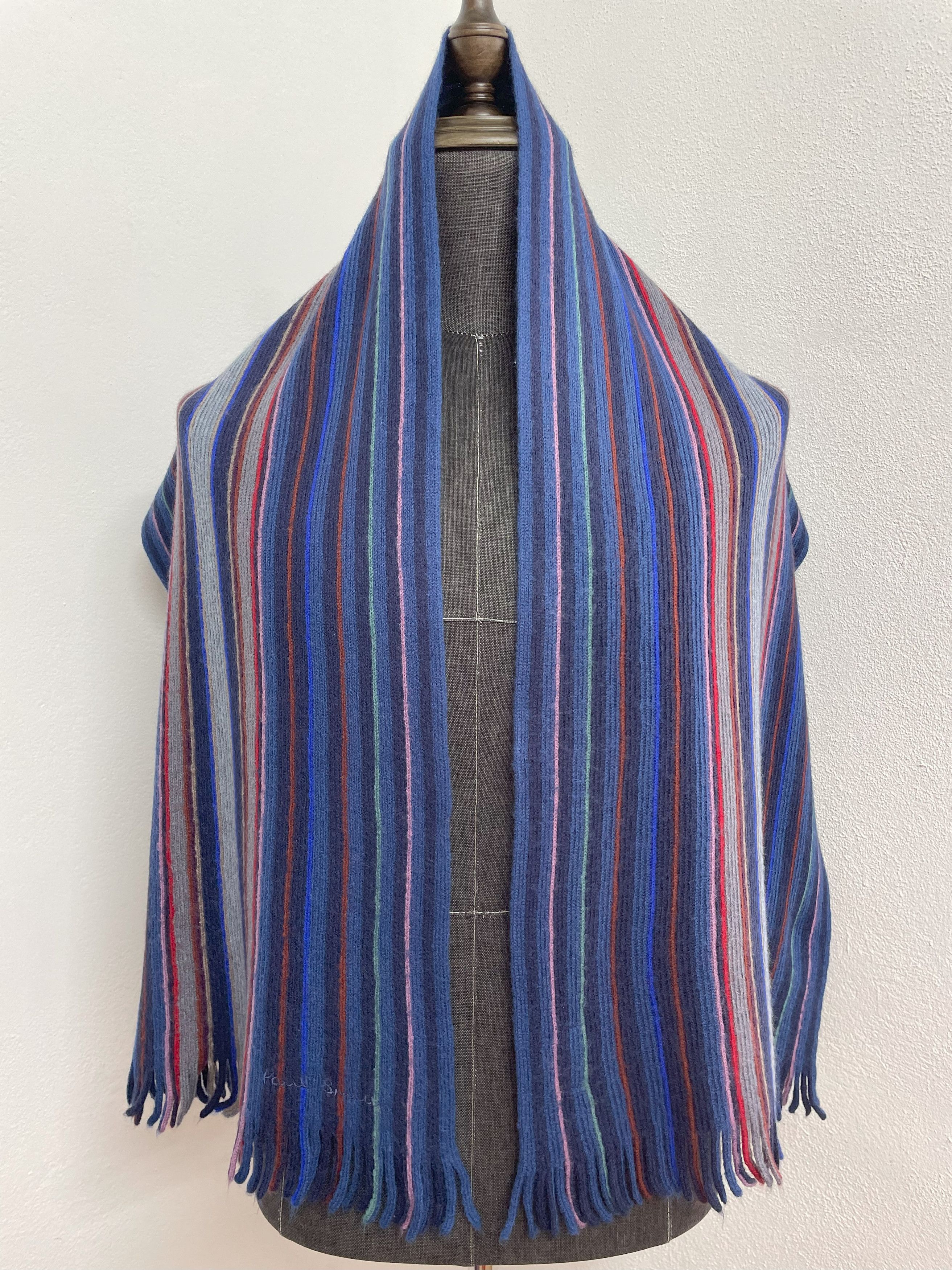 Paul Smith × Vintage Paul Smith Scarf / Muffler - 6158 Size ONE SIZE - 4 Thumbnail