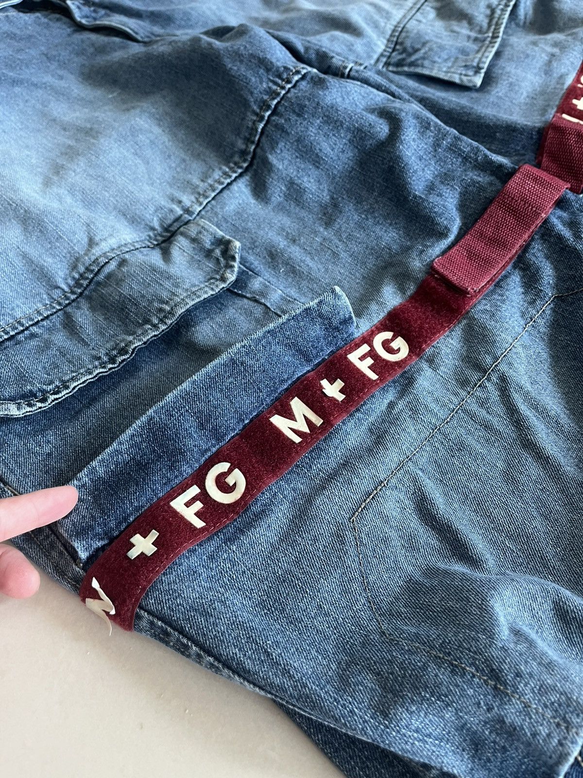 Marithe + Francois Girbaud Vintage 90s Marithe Francois Girbaud Hip Hop Baggy Jeans Size US 44 / EU 60 - 2 Thumbnail