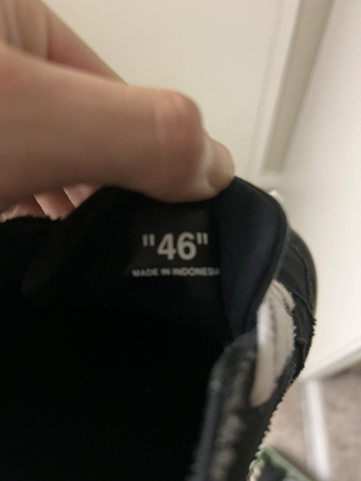 Off-White Off White Vulcanized Black Size US 13 / EU 46 - 7 Thumbnail