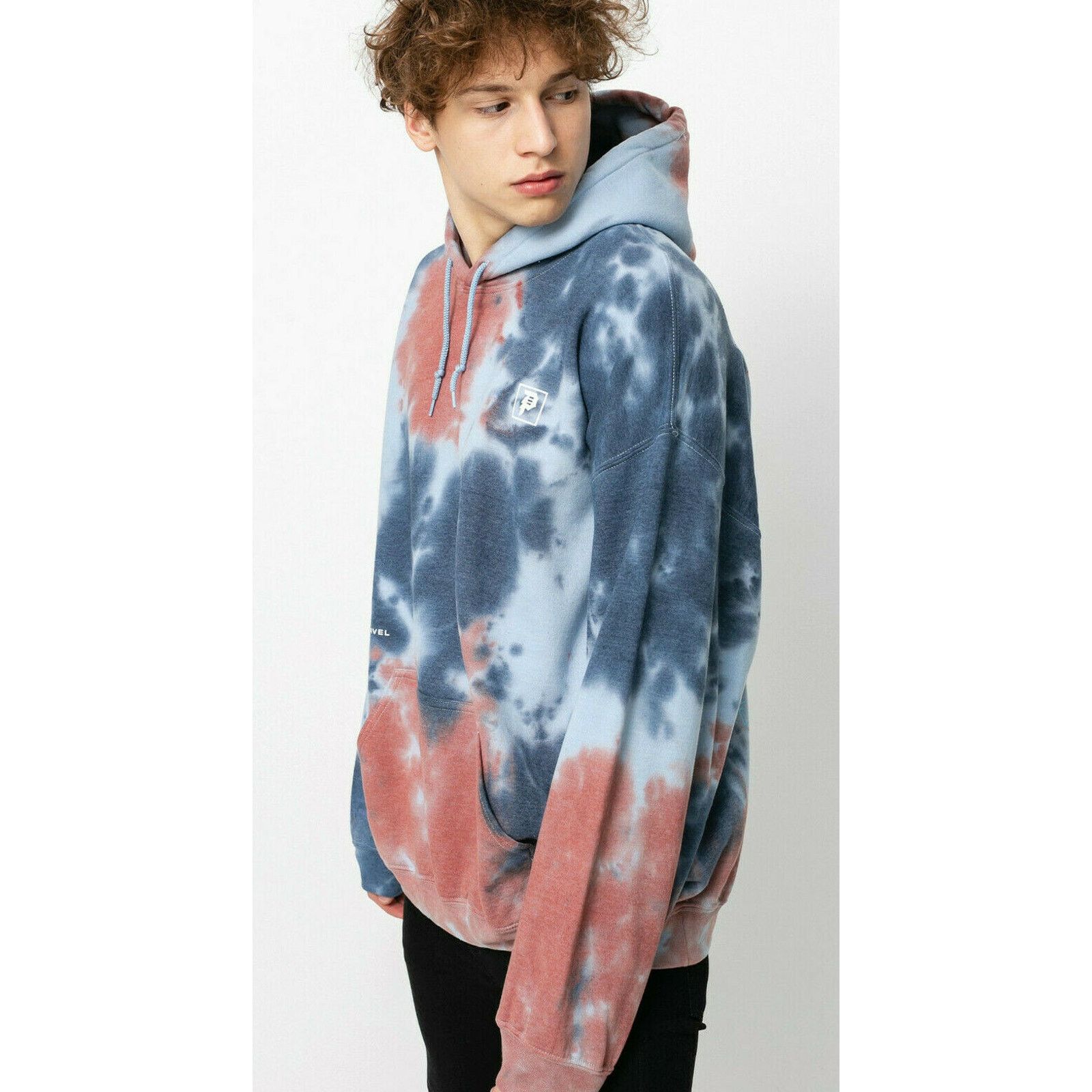 Primitive Primitive Men's X Marvel Venom Washed Tie Dye Blue Hoodie Size US S / EU 44-46 / 1 - 4 Thumbnail