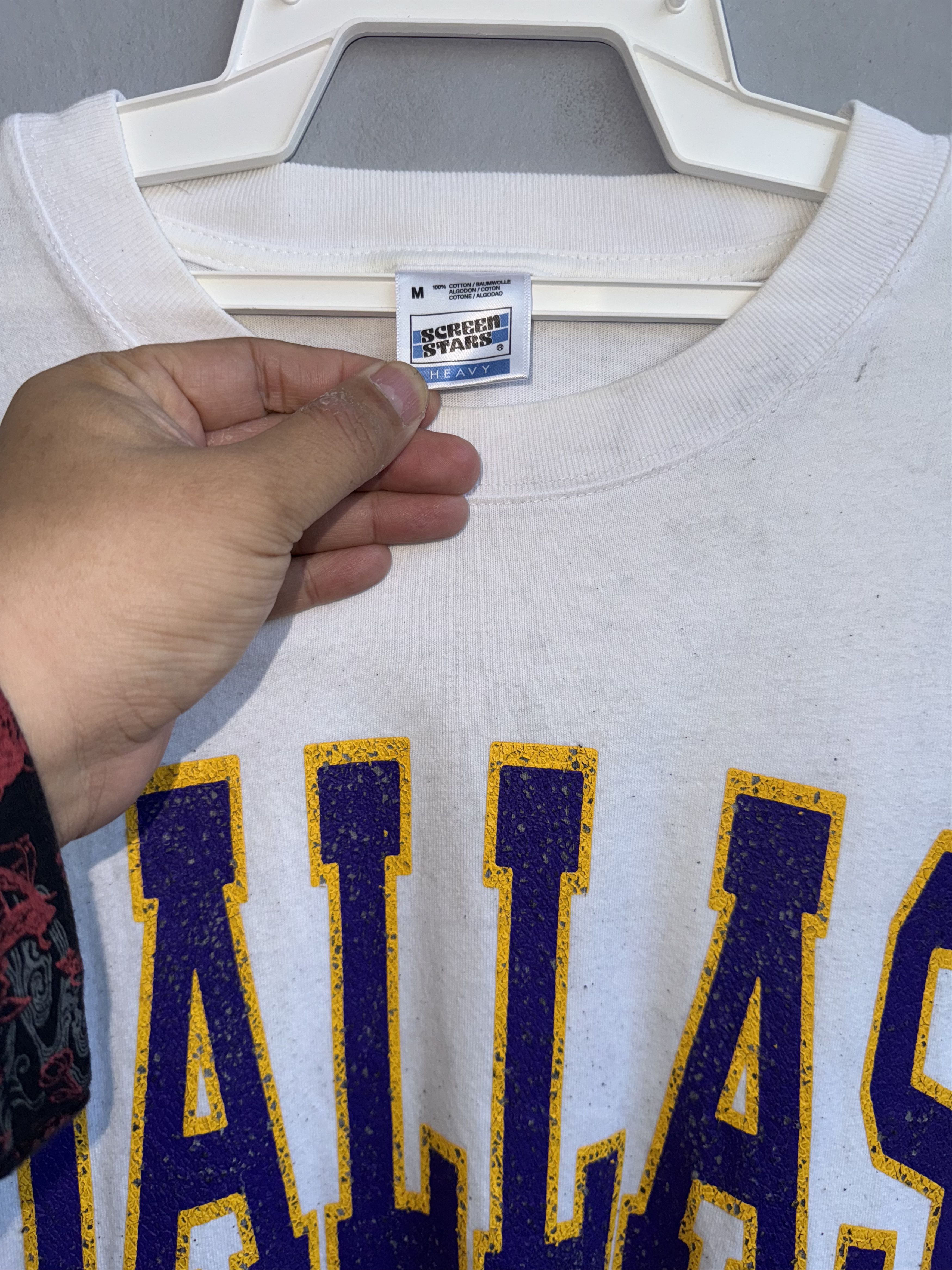 Vintage DALLAS Spell Out Shirt Size US M / EU 48-50 / 2 - 2 Thumbnail