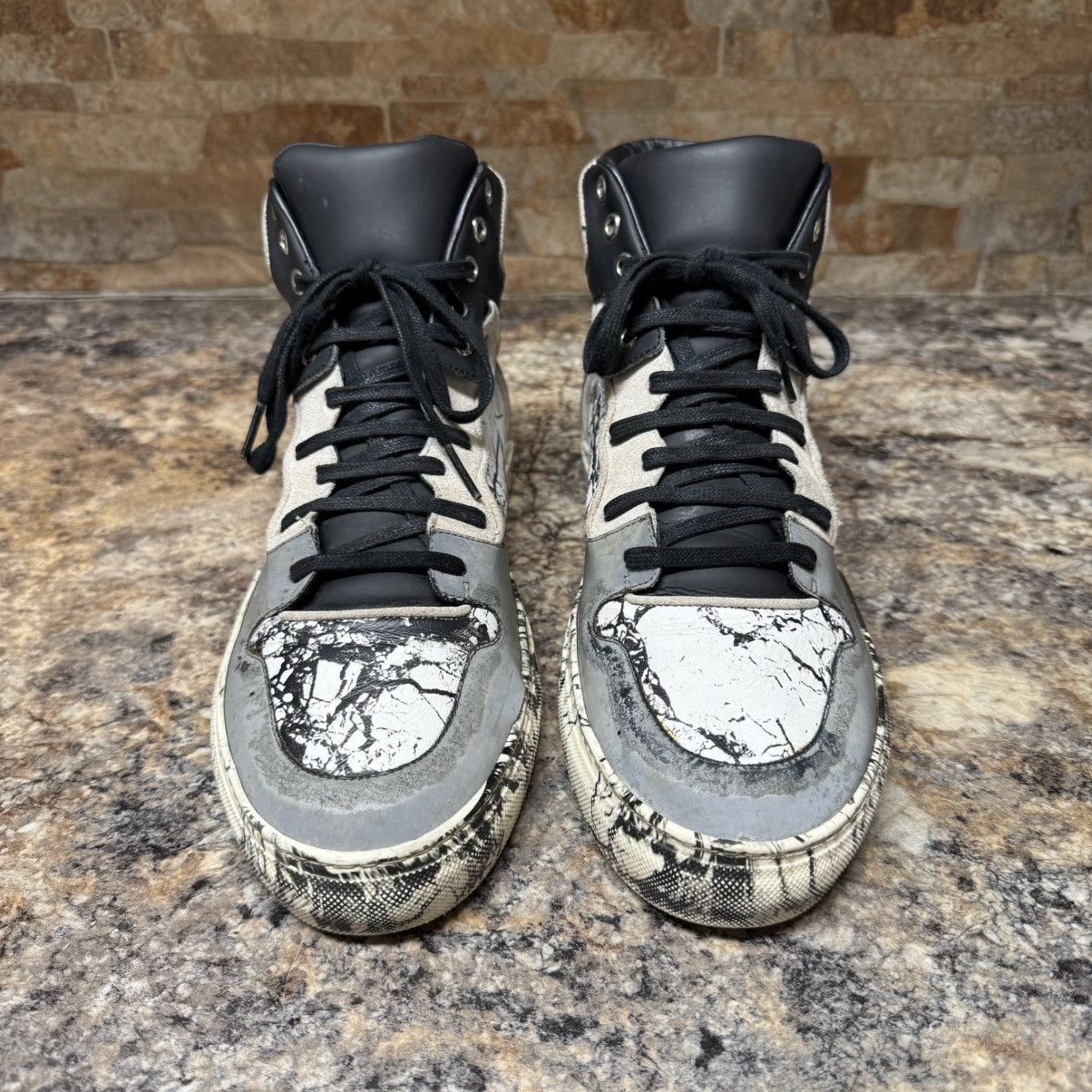 Balenciaga Balenciaga Marble High Top Sneakers Men’s Size 10 US / 43 Size US 10 / EU 43 - 2 Thumbnail