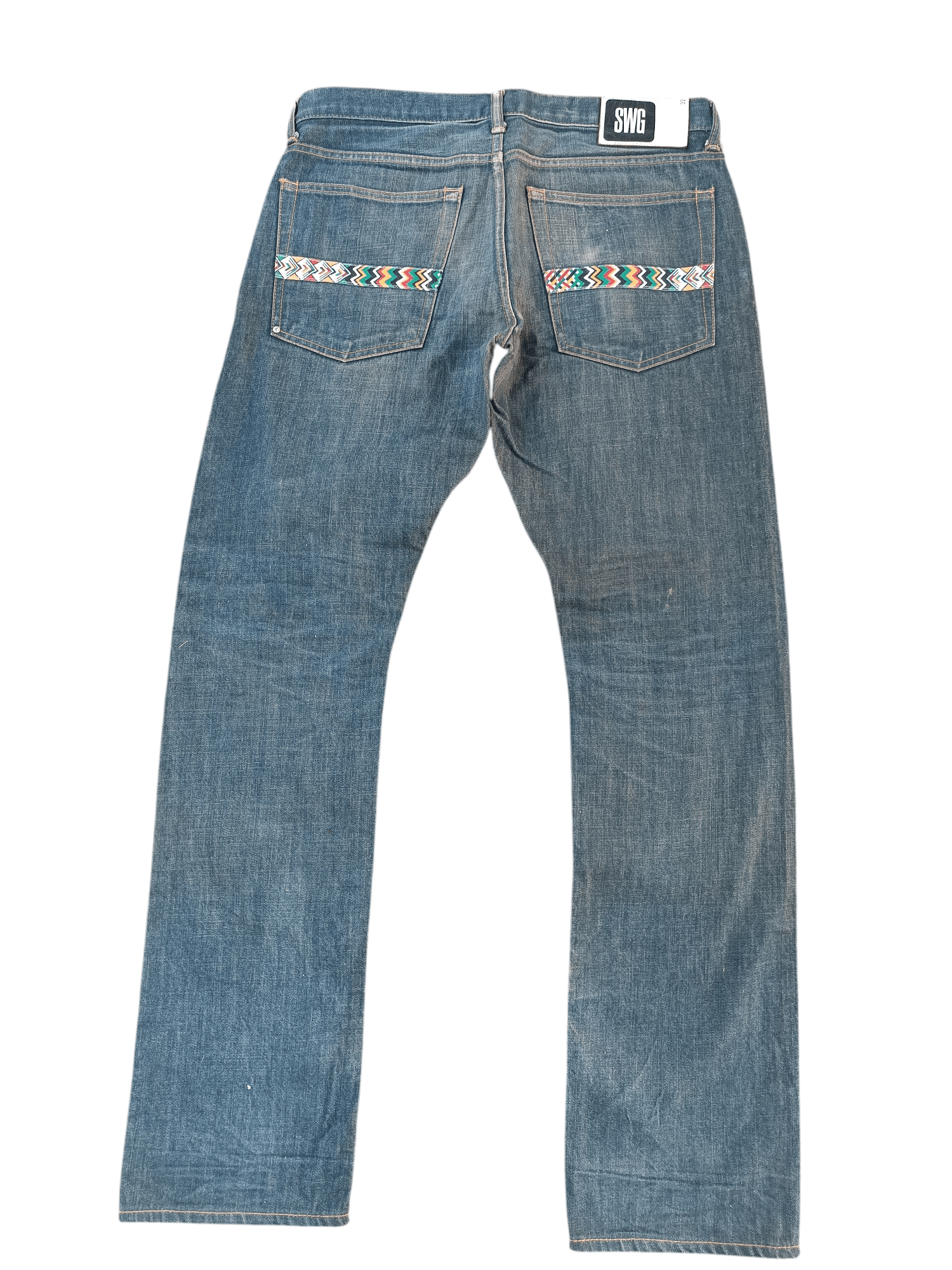 Japanese Brand × Swagger × Vintage VINTAGE SWAGGER DENIM 🇯🇵 MADE IN JAPAN E209 Size US 33 - 2 Thumbnail
