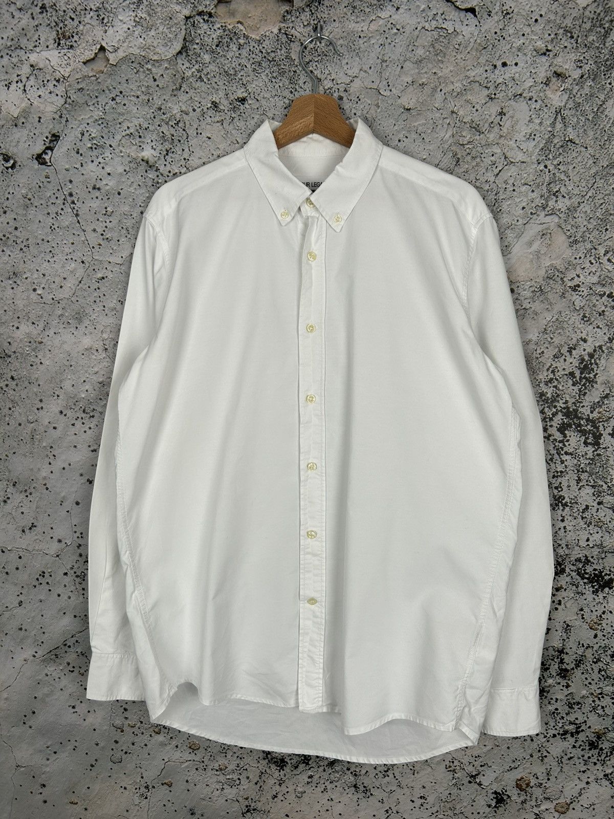 Our Legacy Our Legacy 1980-81 White Shirt Avant Garde Designer Grunge Size US L / EU 52-54 / 3 - 1 Thumbnail