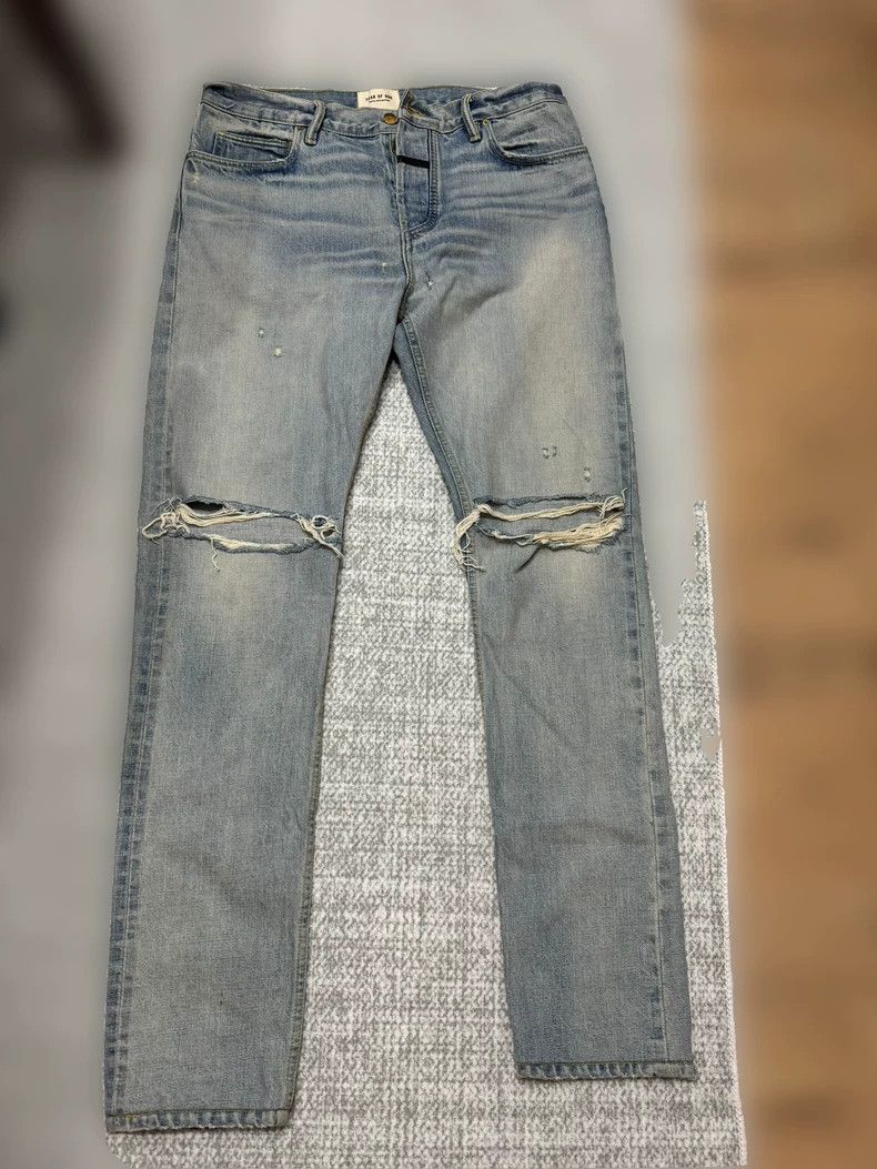 Fear of God Fear of God ripped jeans Size US 34 / EU 50 - 4 Thumbnail