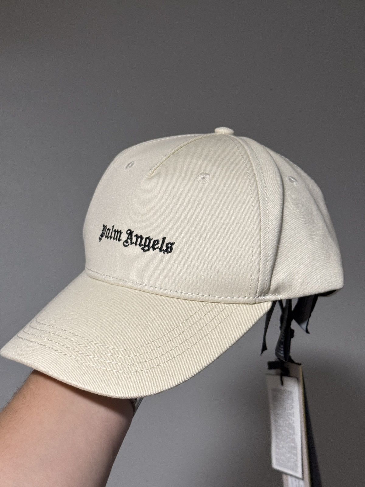 Palm Angels Palm Angels Logo Embroidered Baseball Cap Size ONE SIZE - 3 Thumbnail