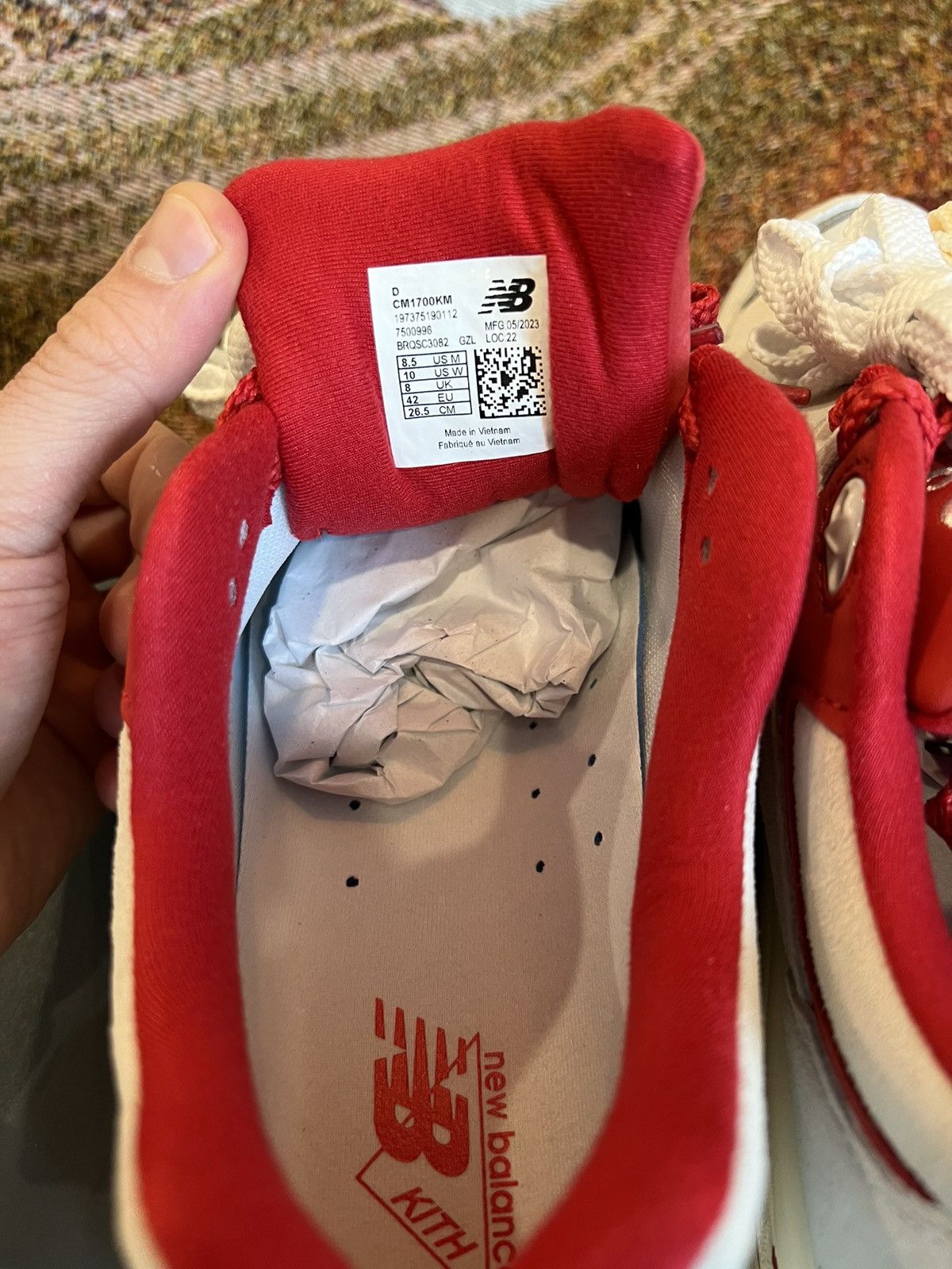 Kith × New Balance Kith x New Balance 1700 Marshmallow Size US 8.5 / EU 41-42 - 5 Thumbnail