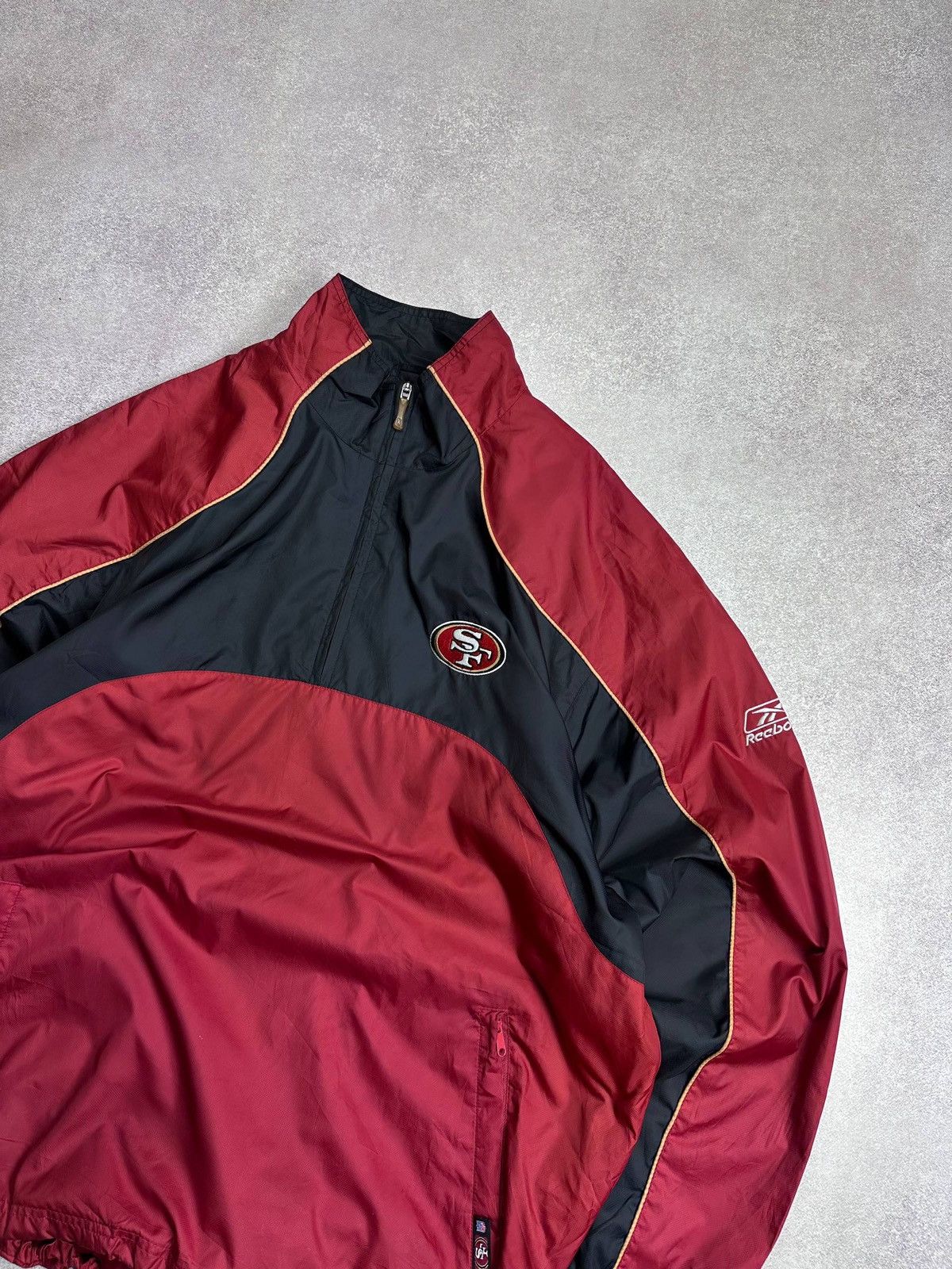 NFL Vintage NFL San Francisco 49ers Nylon Reebok Jacket XL Size US XL / EU 56 / 4 - 2 Thumbnail