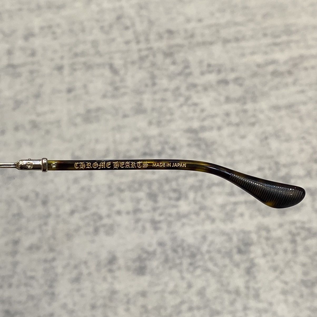 Chrome Hearts HROME HEARTS FROSTED Antique Gold/Dark Tortoise Size ONE SIZE - 11 Thumbnail
