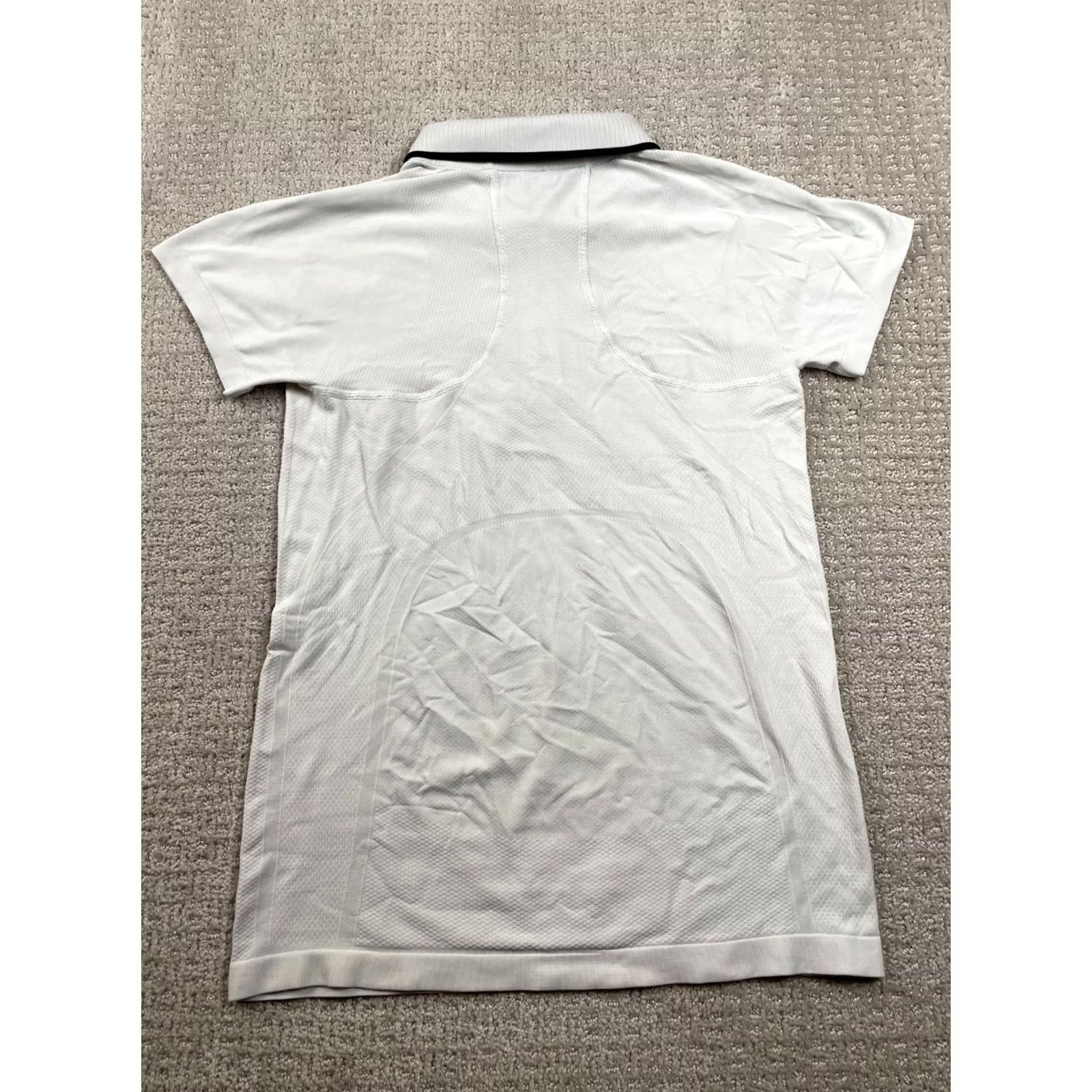 Athleta Athleta Shirt Womens M White Momentum Seamless Polo Tee 1/4 Zip Stretch Casual Size M / US 6-8 / IT 42-44 - 5 Thumbnail