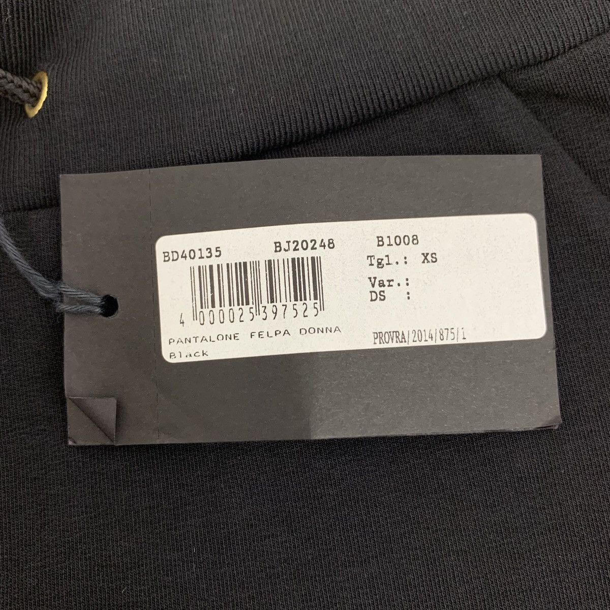 Versace Versace Black Cotton Drawstring Casual Pants K26WX Size US 30 / EU 46 - 7 Thumbnail