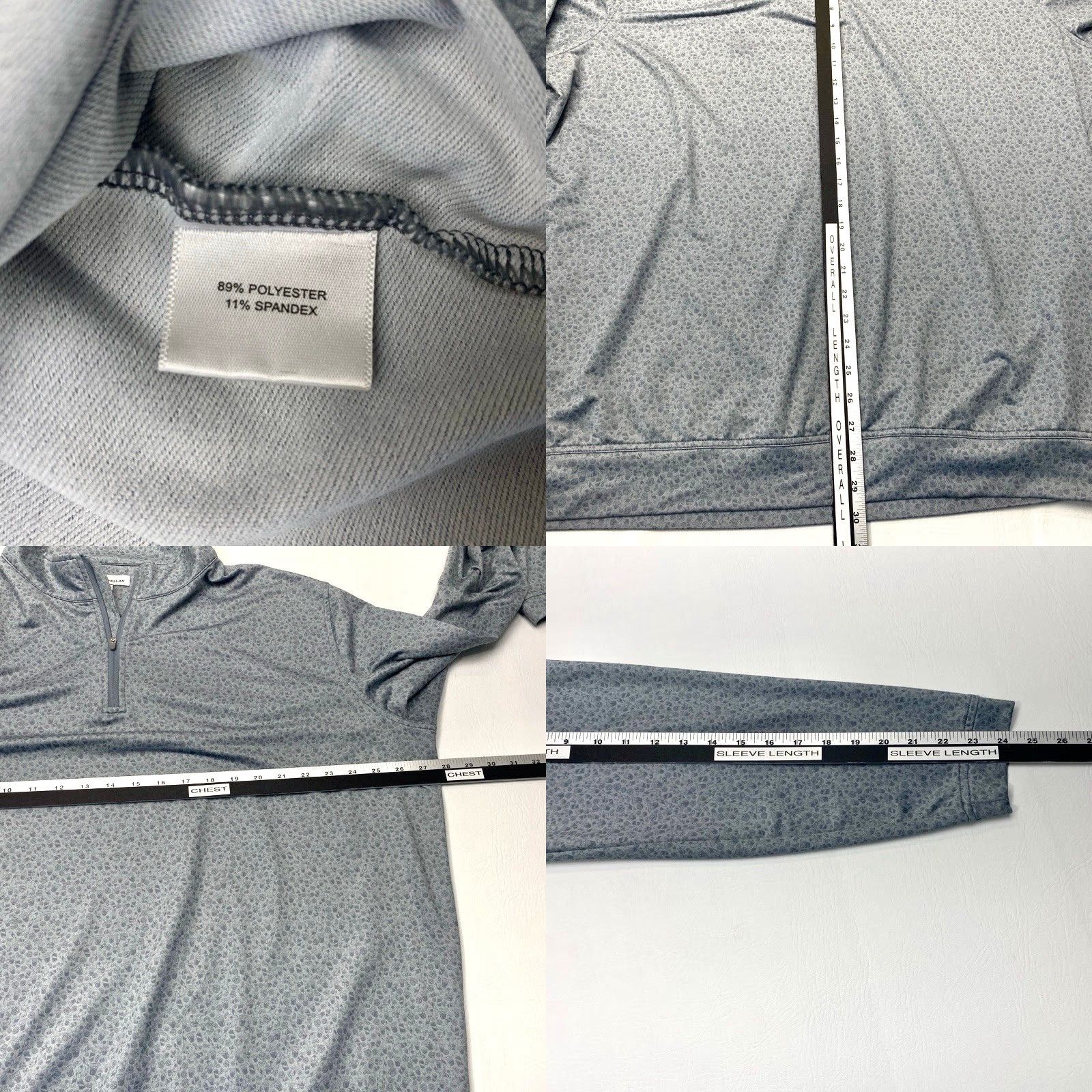 Peter Millar Vintage Peter Millar Dazed And Transfused Perth Performance 1/4 Zip Mens 2XL Cocktails Size US XXL / EU 58 / 5 - 8 Thumbnail
