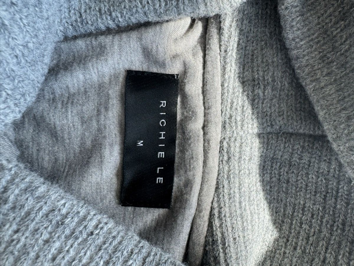 Richie Le Collection Richie Le Collection Knit Hoodie Size US M / EU 48-50 / 2 - 4 Thumbnail