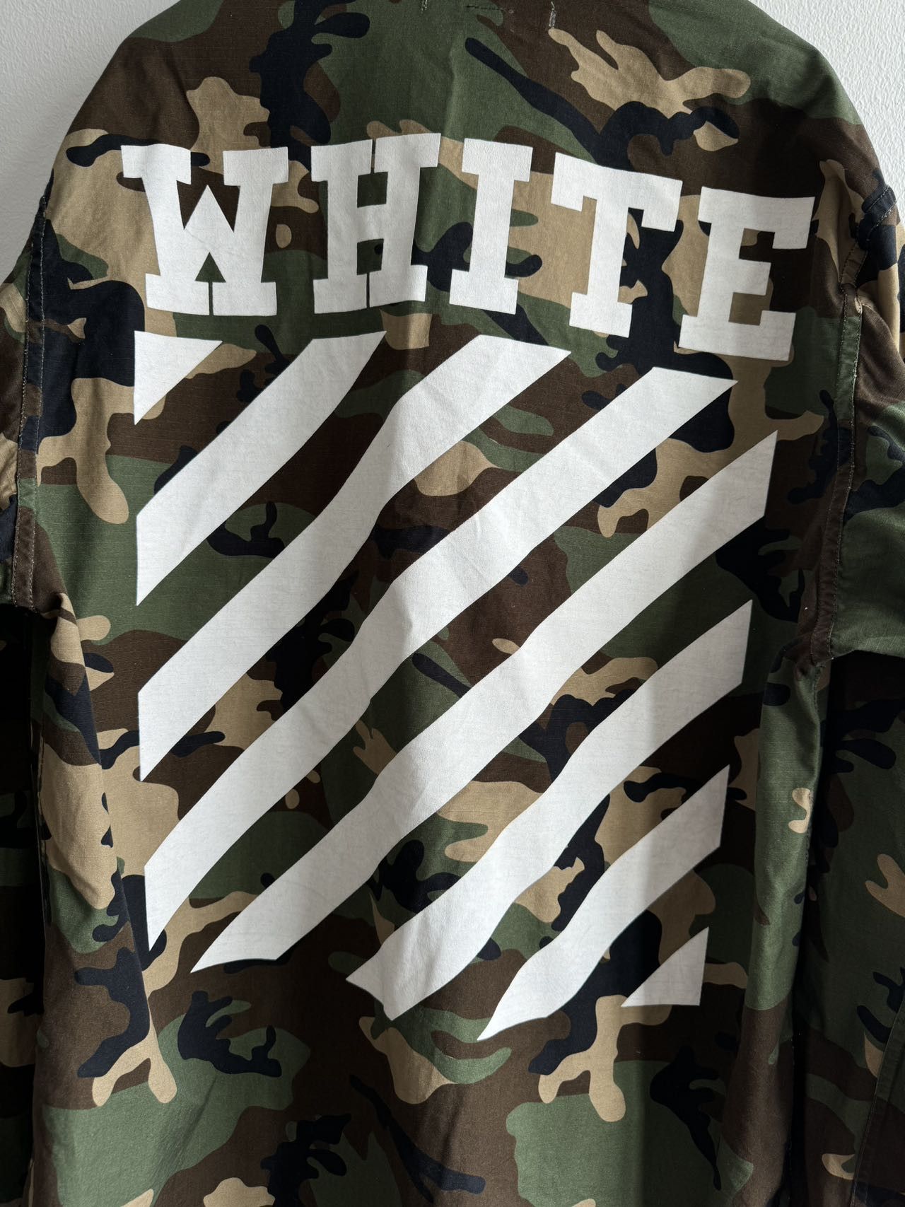 Off-White Off-White Virgil Abloh Vintage Camouflage Jacket Size US XL / EU 56 / 4 - 6 Thumbnail