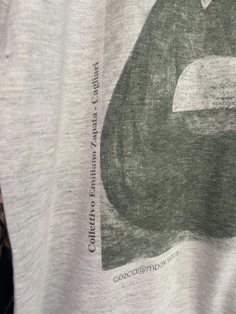 Arts & Science Vintage 90s EZLN Graphic T-Shirt - Collecttivo Emiliano Size US M / EU 48-50 / 2 - 4 Thumbnail
