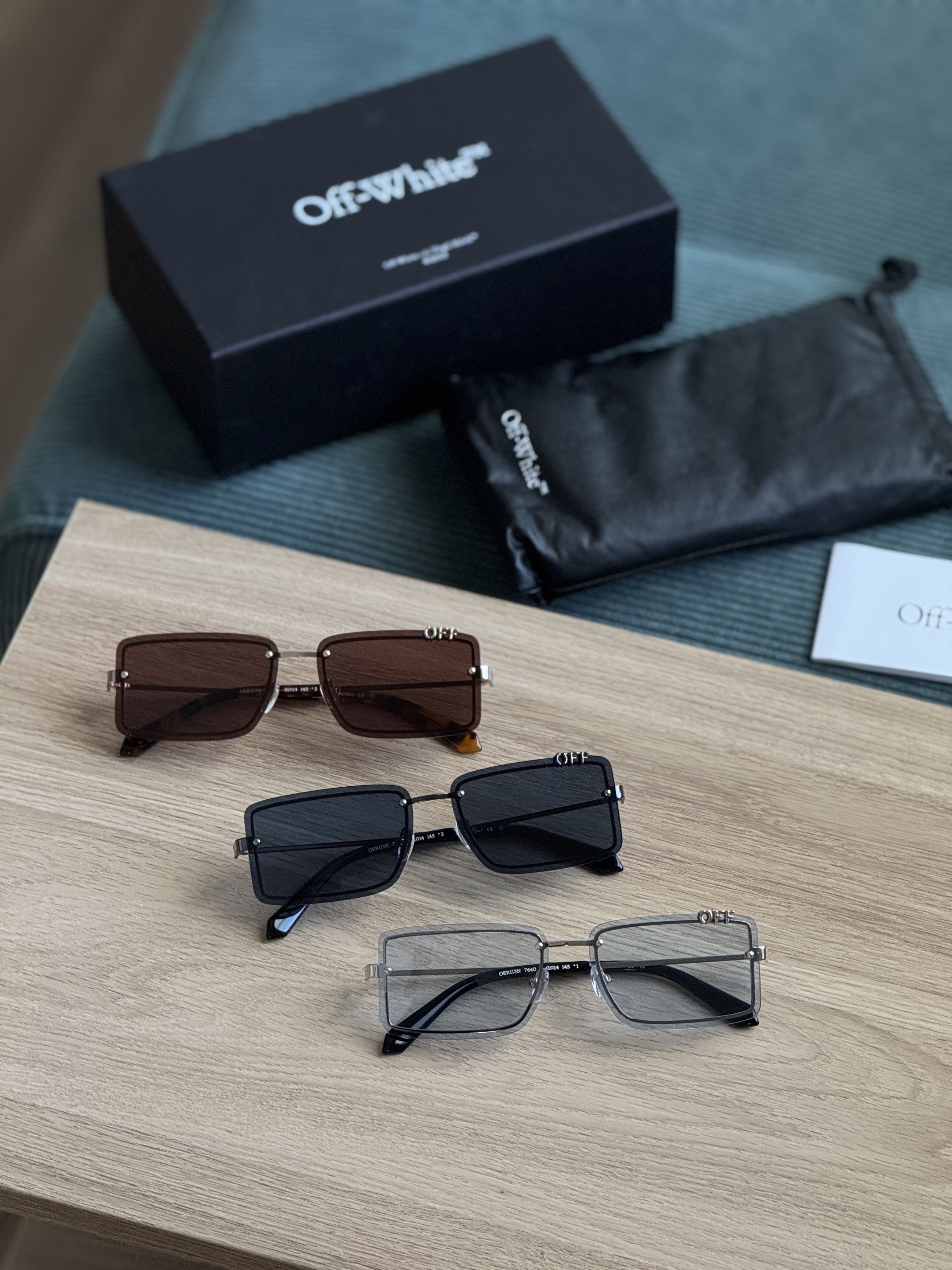 Off-White Off-White TAMPA Sunglasses OERI13N TAMPA 7745 NEW AUTHENTIC Size ONE SIZE - 11 Thumbnail