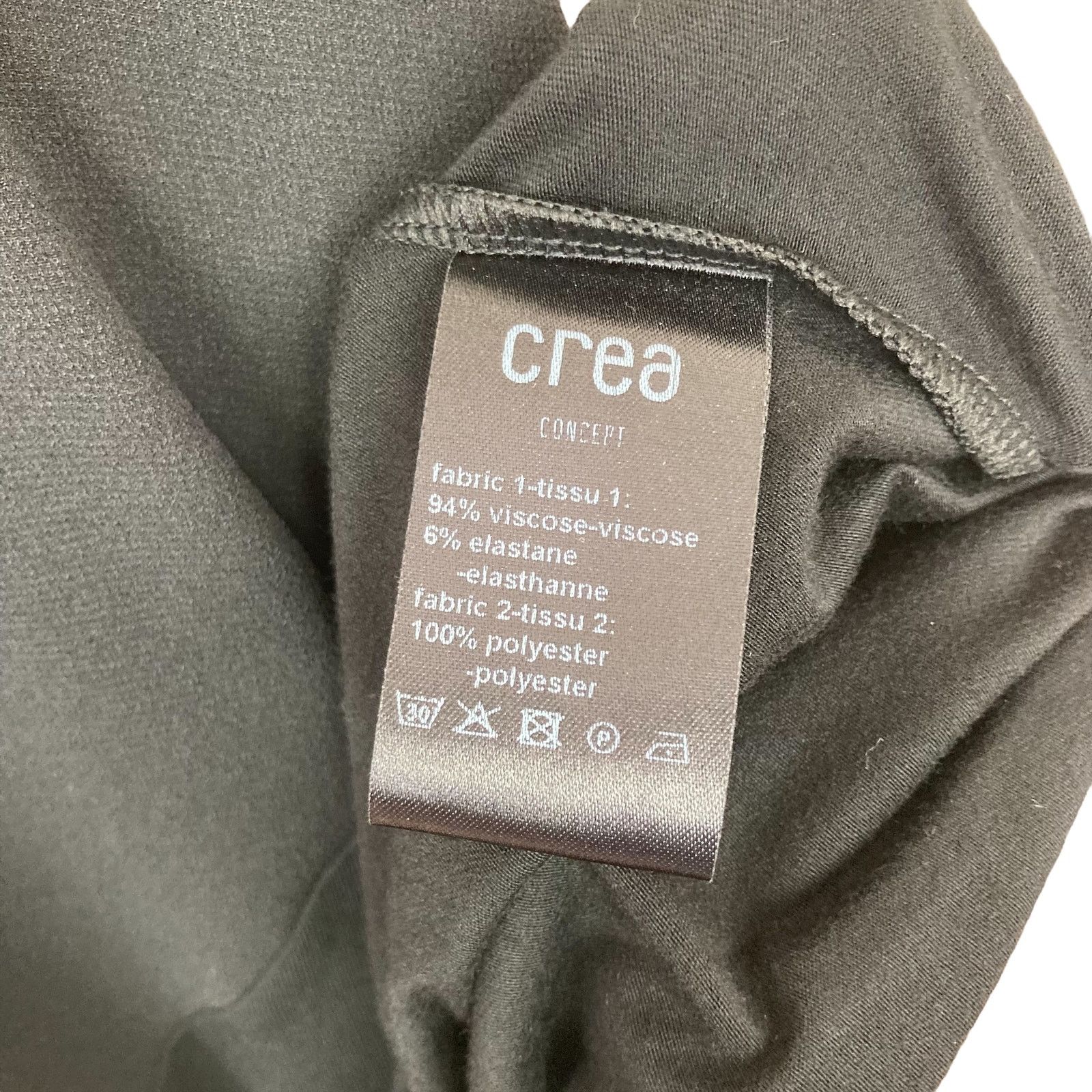 Other Crea Concept Black Sleeveless Maxi Dress Sz 40 US 8S Size M / US 6-8 / IT 42-44 - 5 Thumbnail