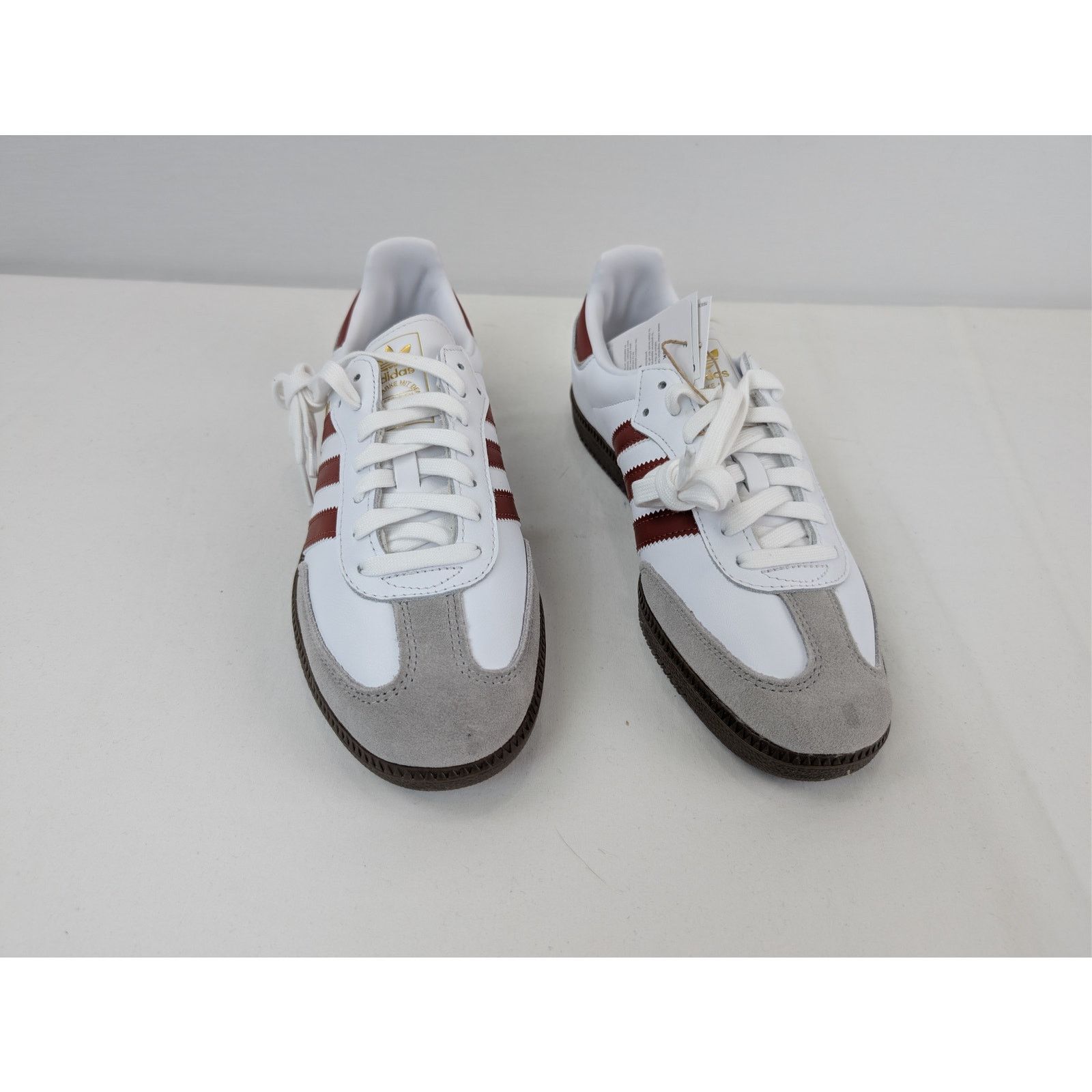 Adidas o1rshd1 Samba OG Sneaker in Footwear White / Preloved Ruby Size US 8.5 / EU 41-42 - 6 Thumbnail