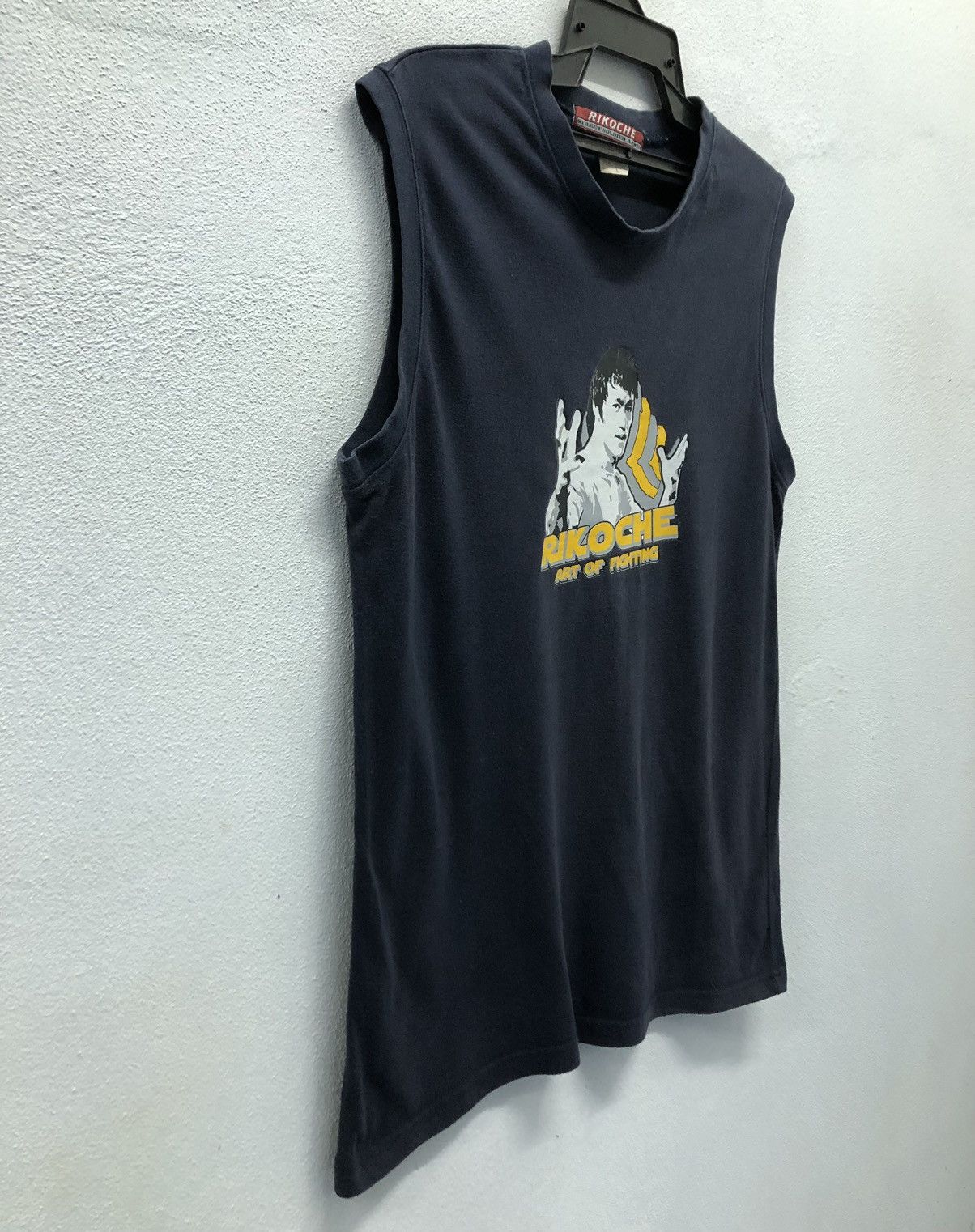 Vintage Vintage Bruce Lee Rikoche Art Of Fighting Tank Top Size US L / EU 52-54 / 3 - 6 Thumbnail