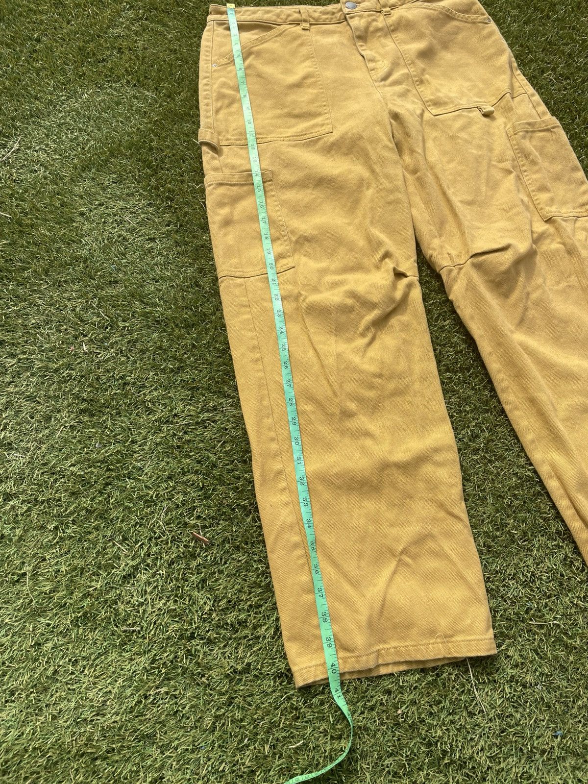 Billabong Vintage Billabong Leia Women’s Cargo Pants Size 31 Yellow Size 31" - 6 Thumbnail