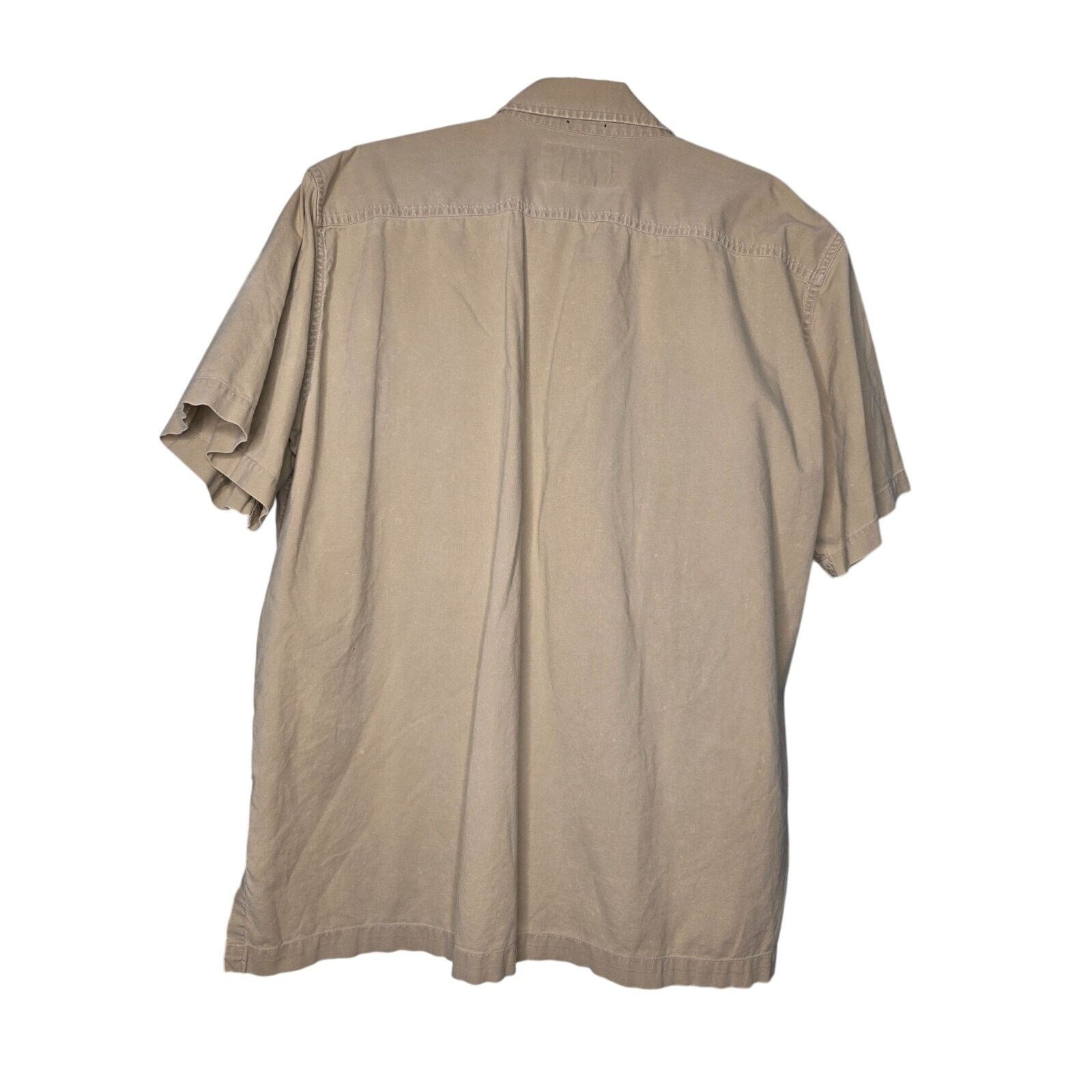 Abercrombie & Fitch Abercrombie & Fitch Safari Button Shirt Short Sleeve XL Size US XL / EU 56 / 4 - 16 Thumbnail