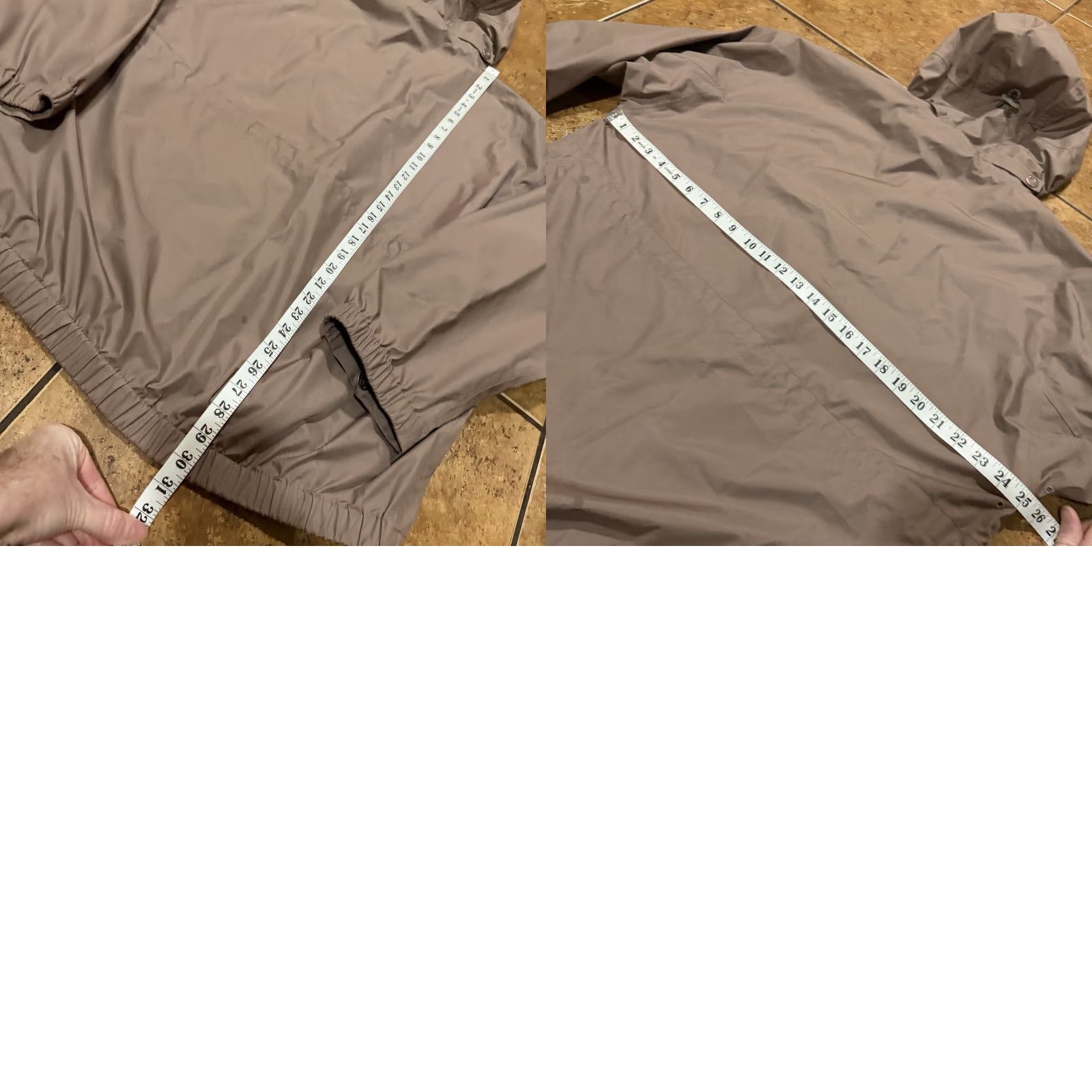 The Arrivals VINTAGE The Arrivals Jacket Mens XL Heavy Rain Parka Safari Hooded Cargo Casual Brown Polyester Softshell Full Zip Mens Size US XL / EU 56 / 4 - 9 Thumbnail