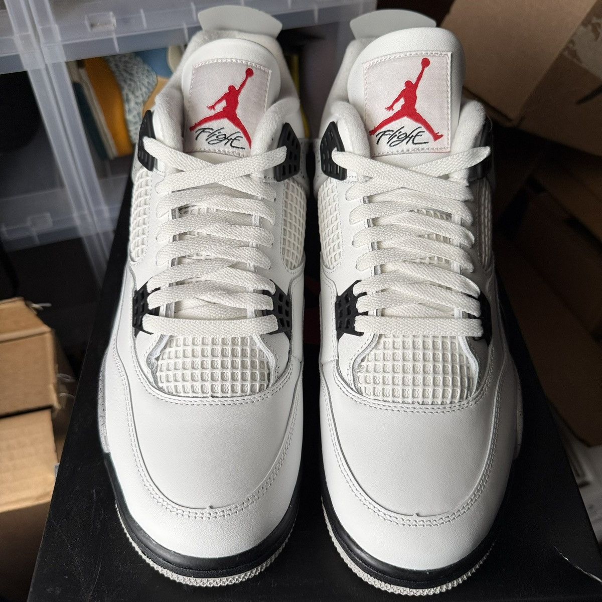 Nike Jordan 4 Retro ‘White Cement’ (2025) Size US 11.5 / EU 44-45 - 5 Thumbnail