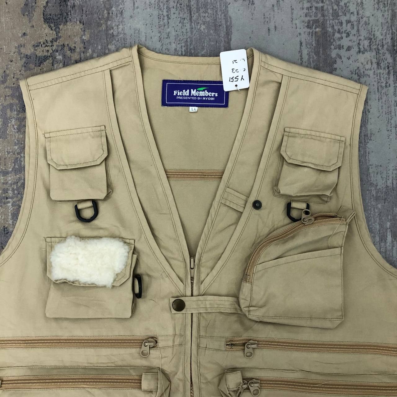 Japanese Brand Y551 FIELD MEMBERS BY RYOBI TACTICAL VESTS Size US XXL / EU 58 / 5 - 4 Thumbnail