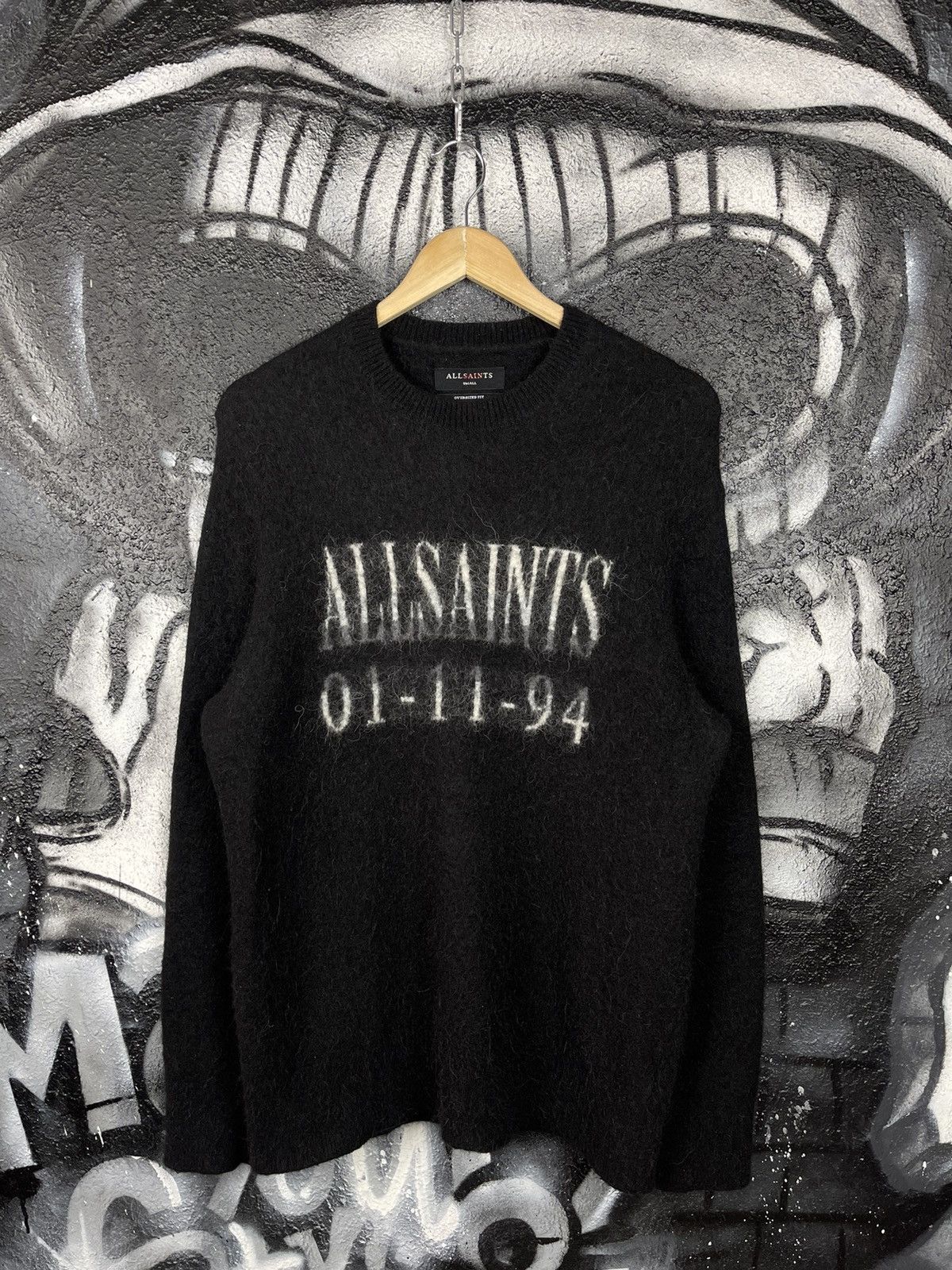 Allsaints Allsaints Codex Crew Wool Alpaca Sweater Men’s Size S Size US S / EU 44-46 / 1 - 2 Thumbnail