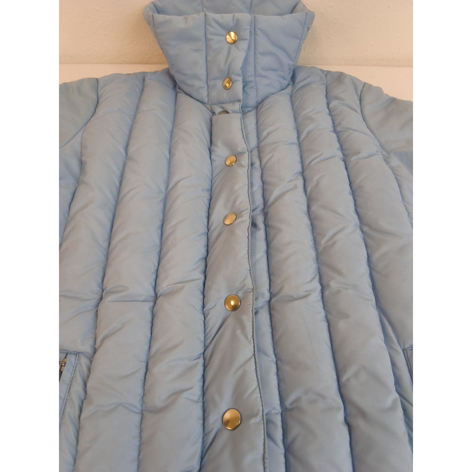 Other Sportscaster Down Blend Belted Ski Jacket Women's L Blue VTG Size L / US 10 / IT 46 - 5 Thumbnail