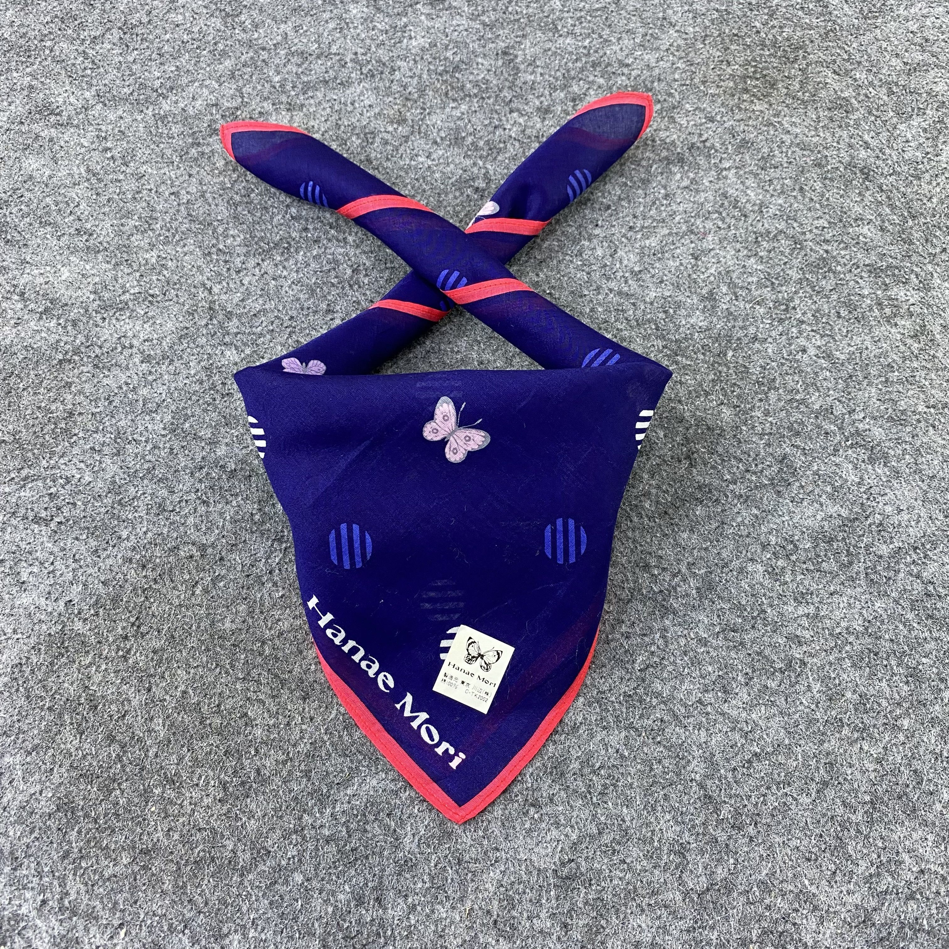 Hanae Mori Hanae Mori Handkerchief / Bandana / Neckerchief-B1373 Size ONE SIZE - 2 Thumbnail