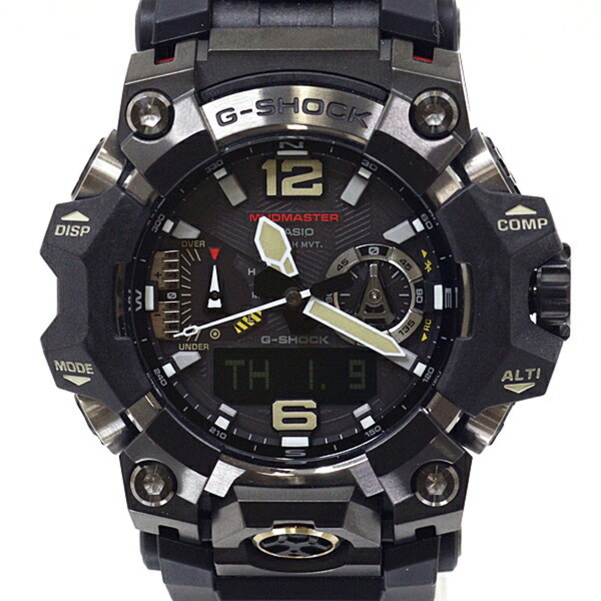 Casio Casio Men's Watch G-Shock GWG-B1000-1AJF Solar Radio 20 ATM Water Resistant Black Dial Size ONE SIZE - 1 Thumbnail