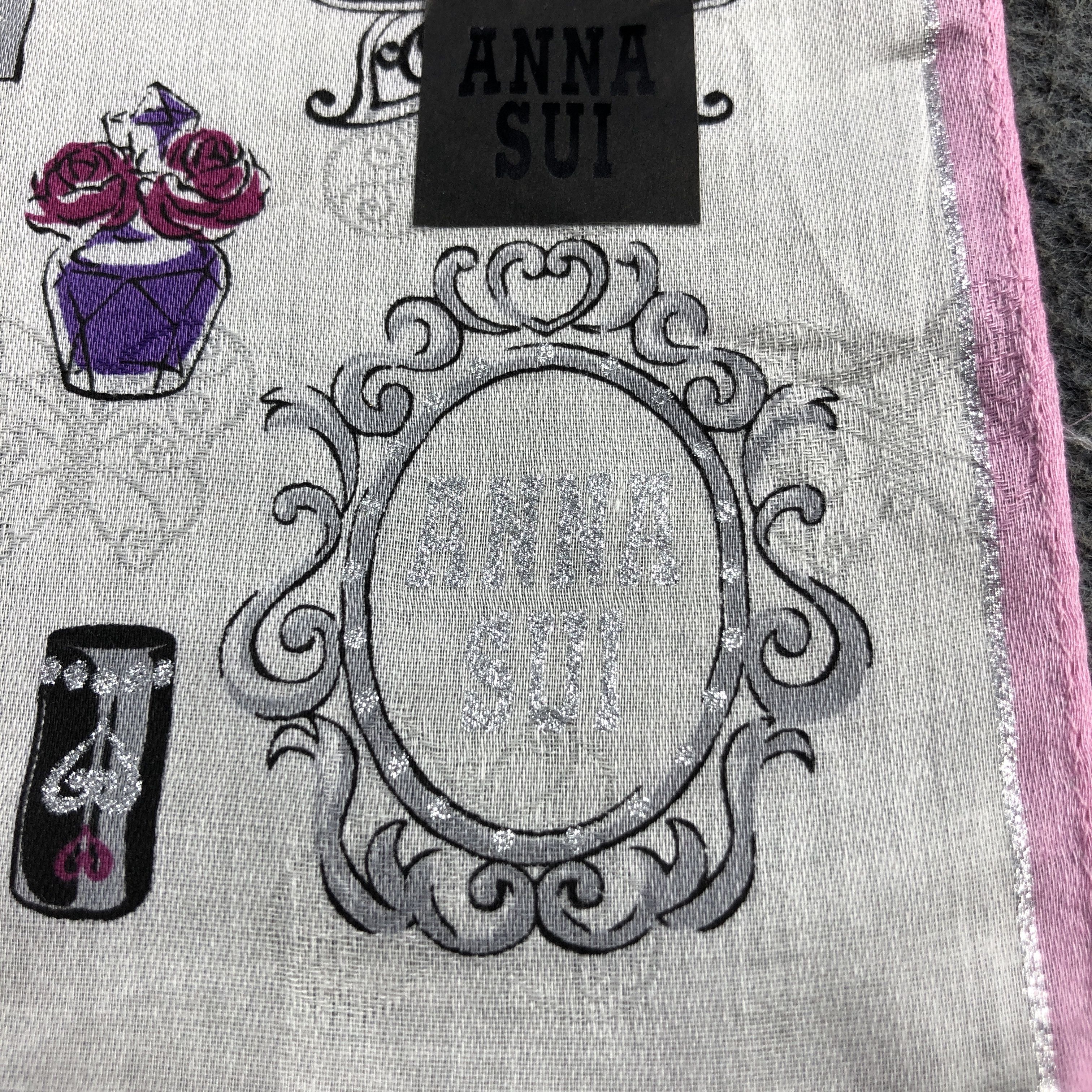 Anna Sui Anna Sui Handkerchief Neckerchief Bandana H2647 Size ONE SIZE - 4 Thumbnail