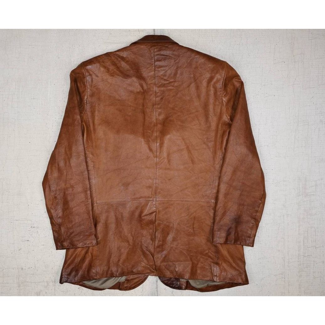 Banana Republic Vintage Y2K Classic Banana Republic Blazer Mens 44R Brown Size 44R - 2 Thumbnail