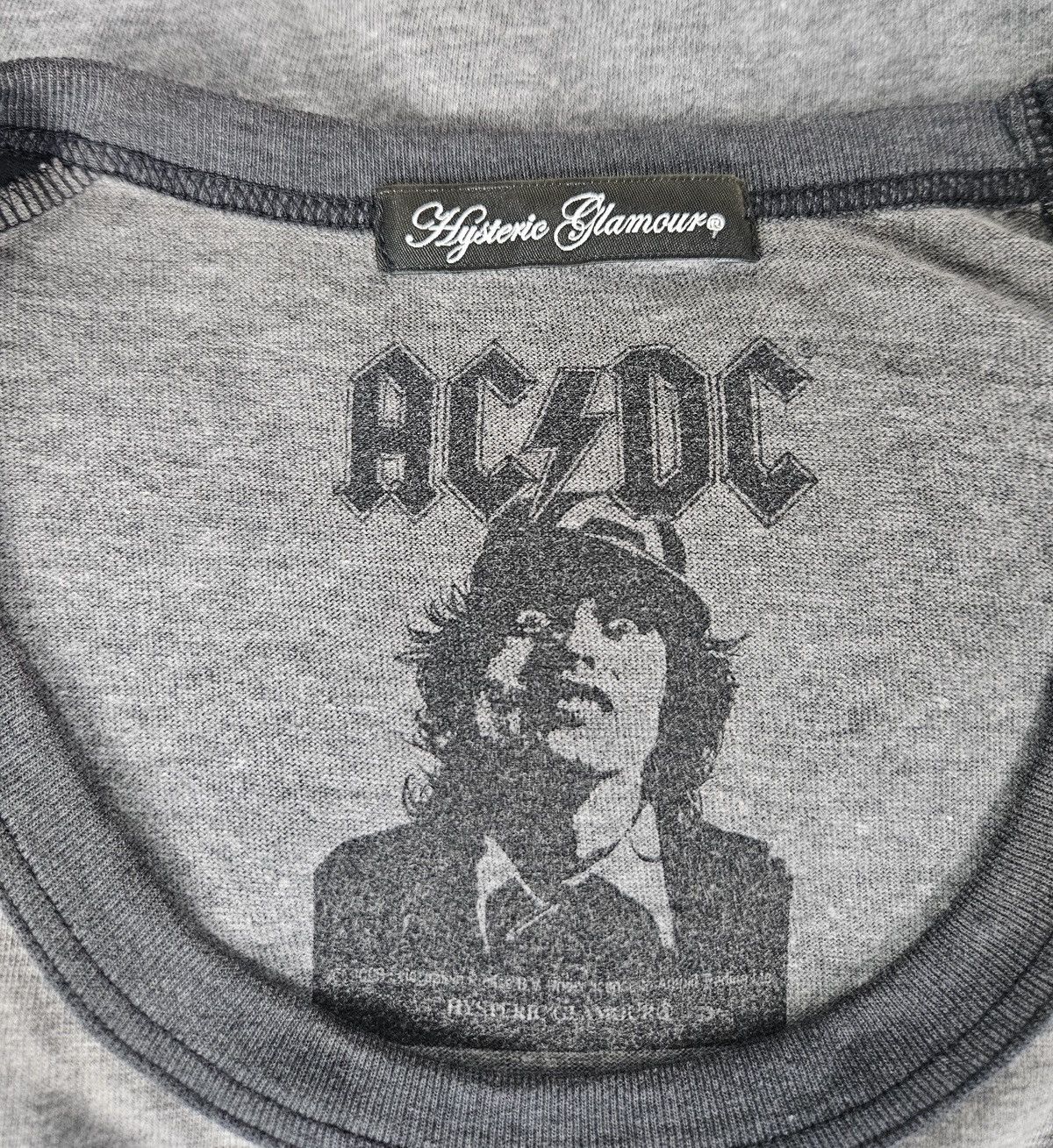 Hysteric Glamour Hysteric Glamour ACDC Angus Young raglan shirt Size S / US 4 / IT 40 - 4 Thumbnail