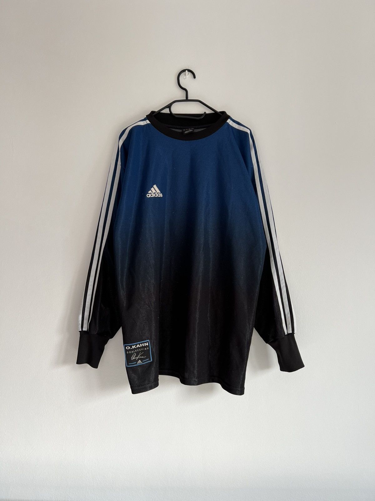 Oliver Kahn 1990's Adidas Goalkeeper Shirt