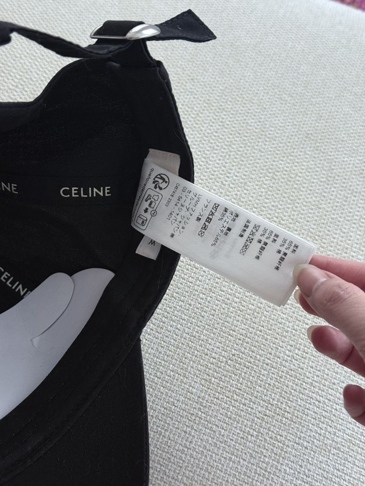 Celine CELINE Baseball Cap size M NEW Size ONE SIZE - 6 Thumbnail