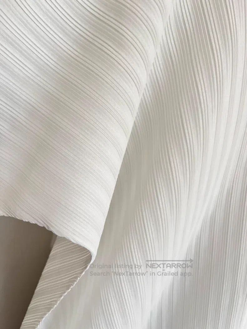 Issey Miyake Issey Miyake Asymmetrical 3/4 Sleeve Midi Top Size L / US 10 / IT 46 - 4 Thumbnail