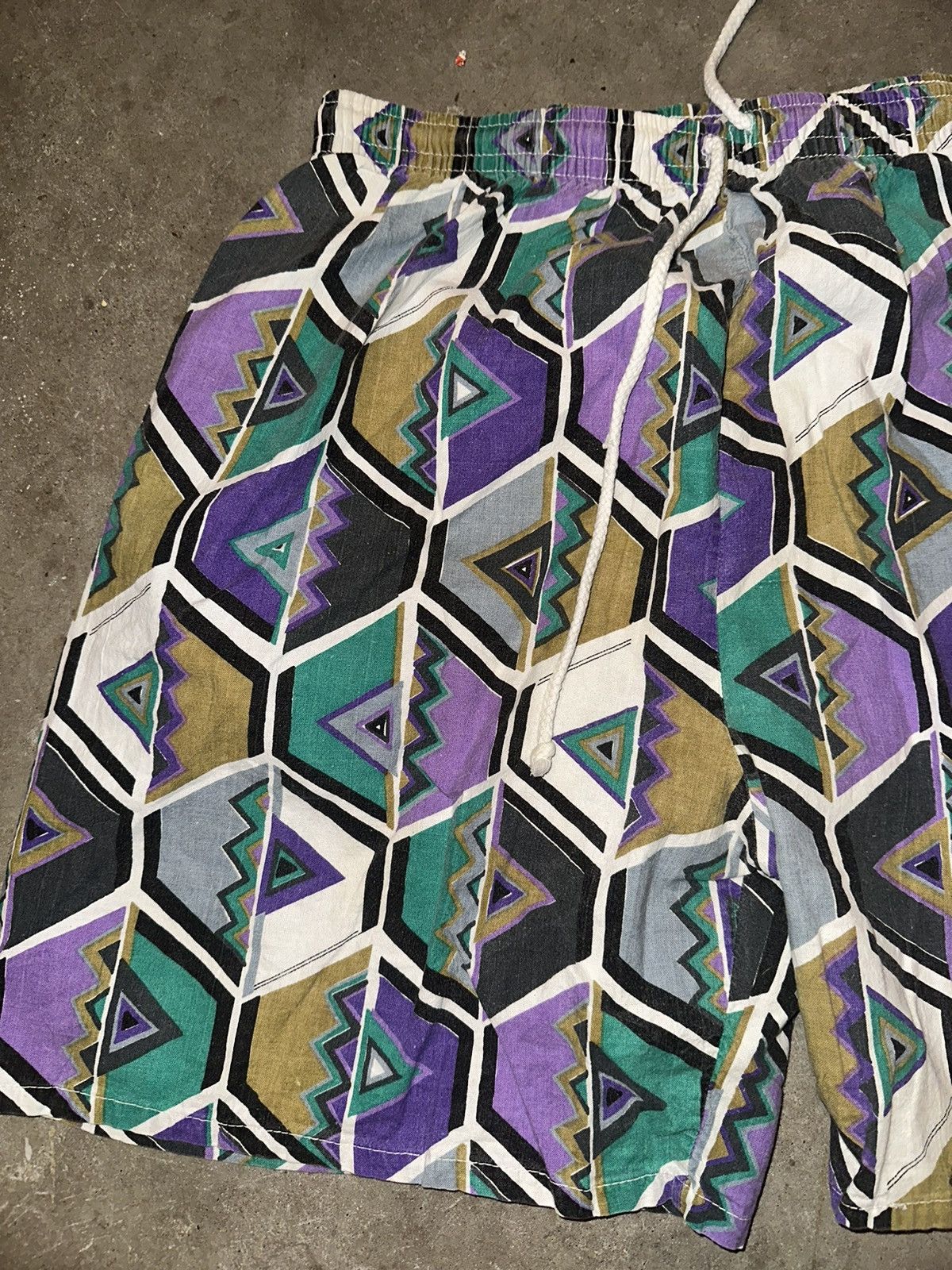 Vintage Vintage Abstract Shorts 90s Diamondbacks Geometric MLB Grail Size US 32 / EU 48 - 3 Thumbnail