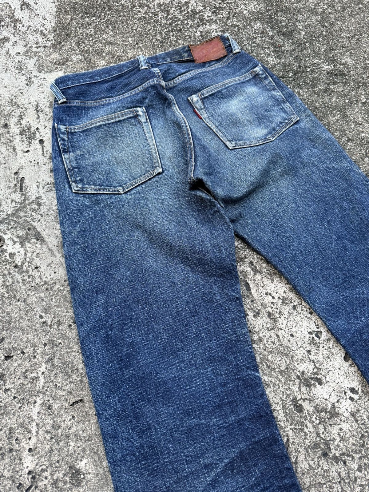 Denime Denime Made In Japan Redline Selvedge Clawmark Denim Jeans Size US 27 - 20 Thumbnail