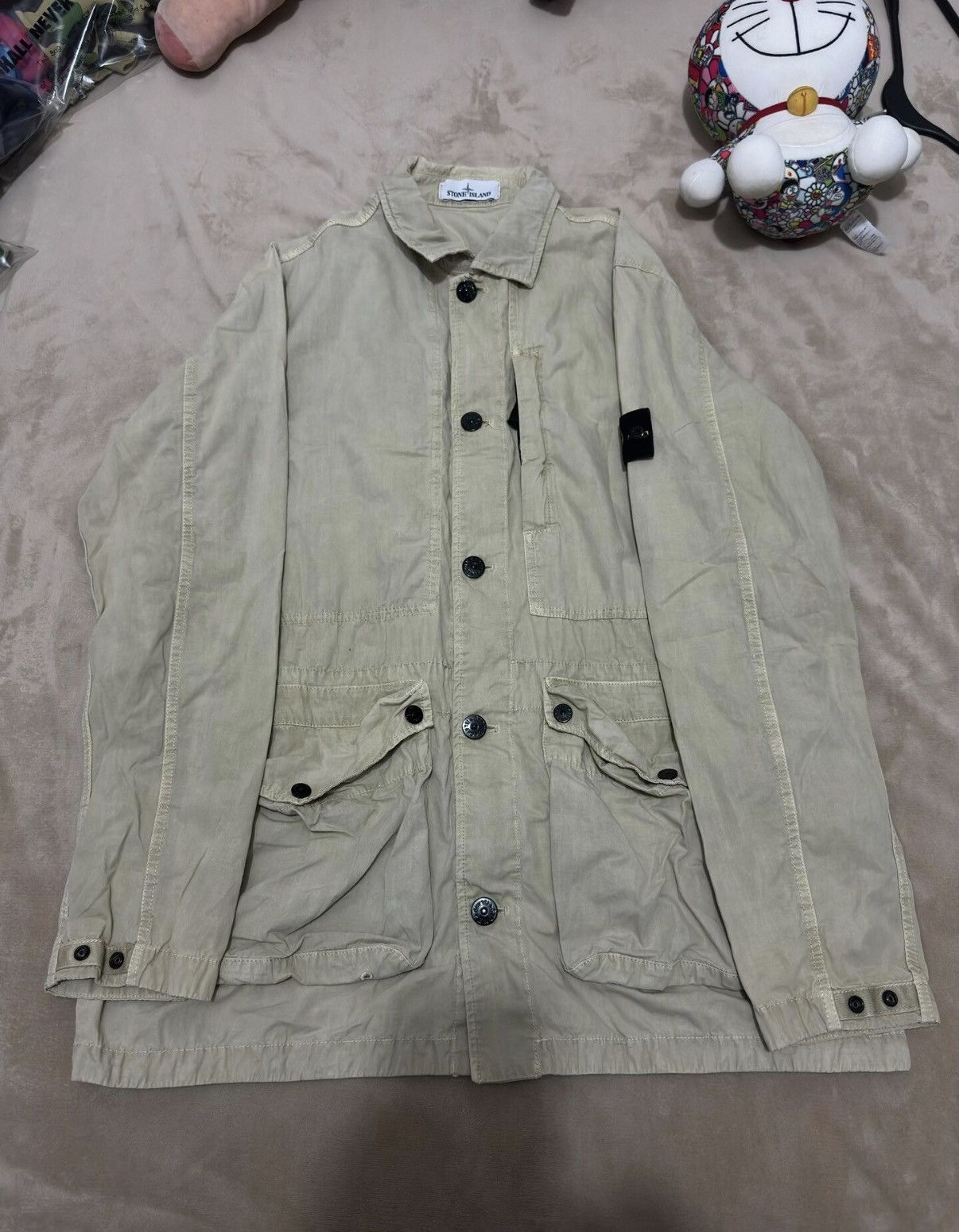 Stone Island Stone Island Three-Pocket Work Jacket K5 Size US XL / EU 56 / 4 - 1 Thumbnail