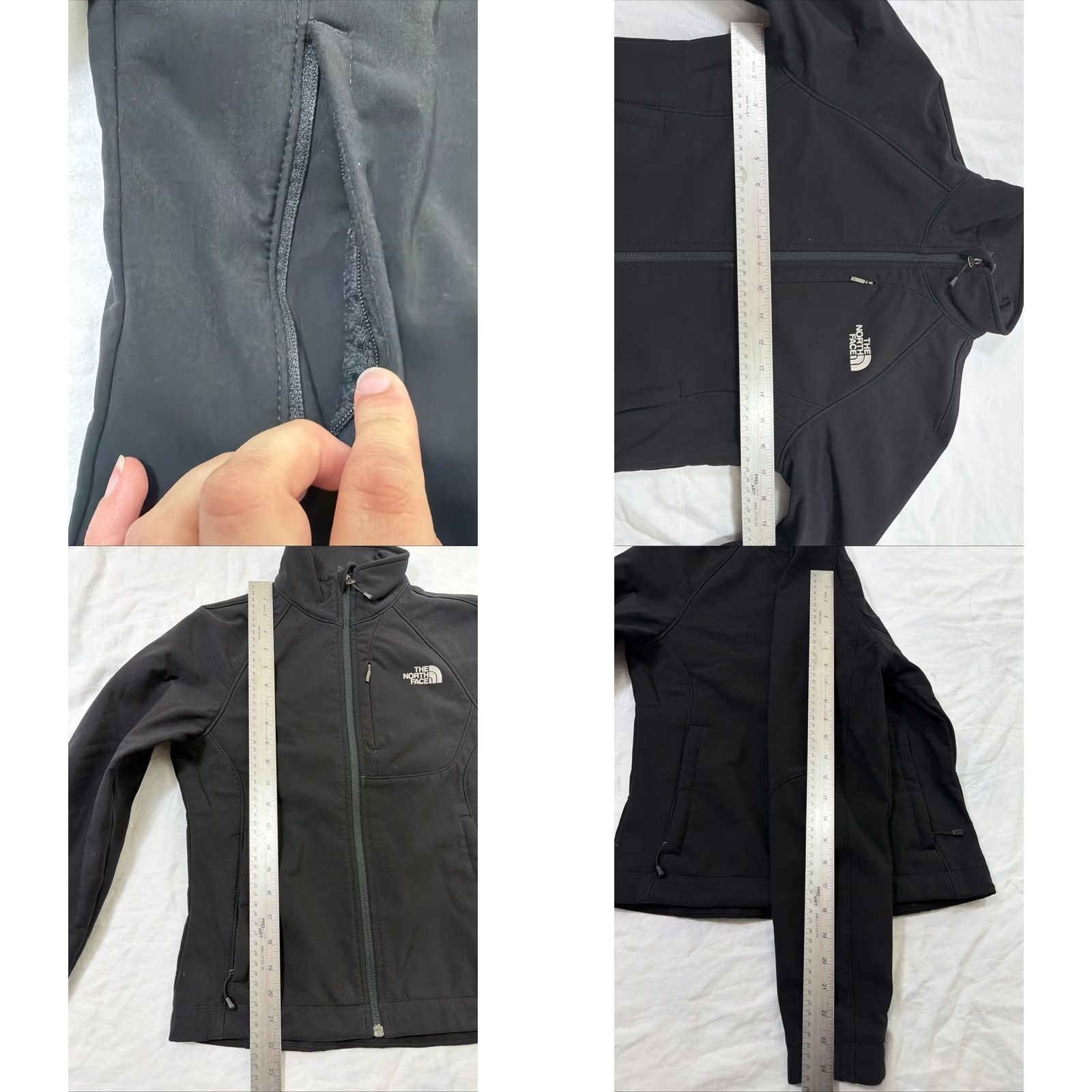 The North Face VINTAGE The North Face Wind Stopper Women’s XS Full Zip Black Polyester Jacket Size XS / US 0-2 / IT 36-38 - 8 Thumbnail