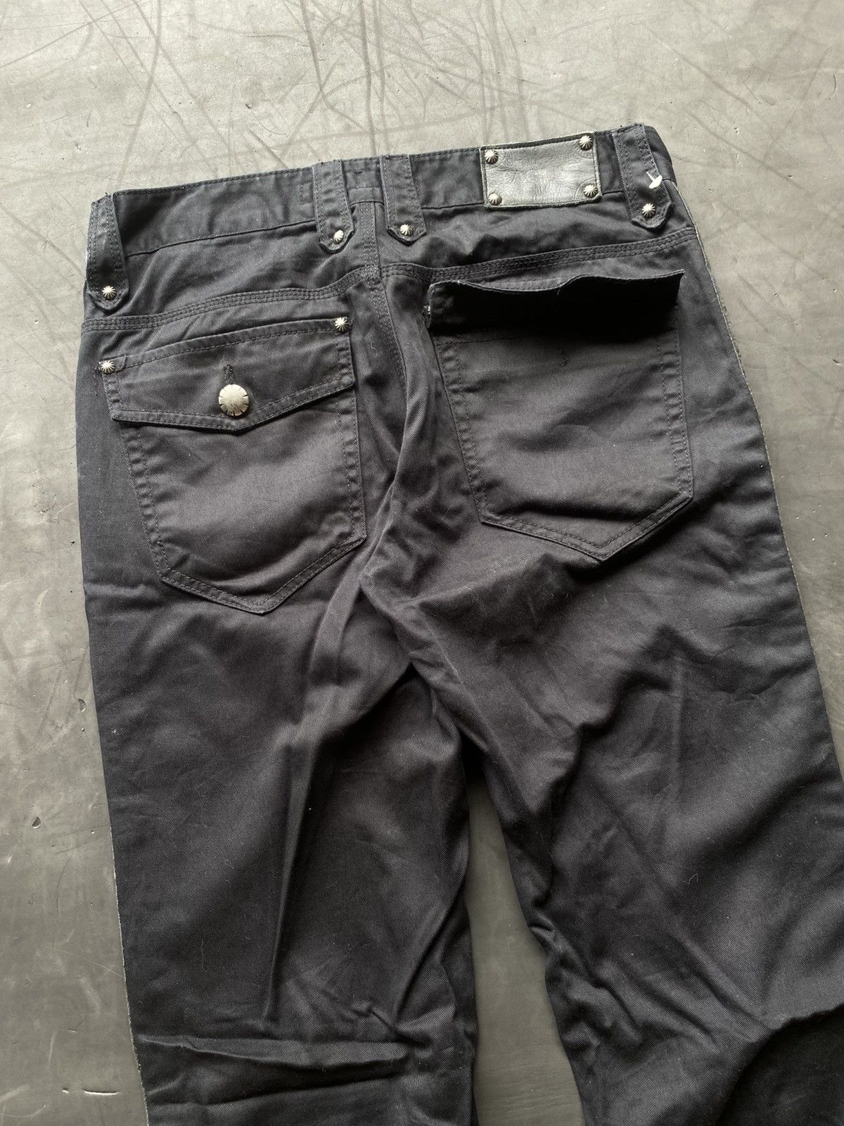 If Six Was Nine 💸BINDINGOFFER💸Lagust Flared Black Pants Size US 31 - 5 Thumbnail