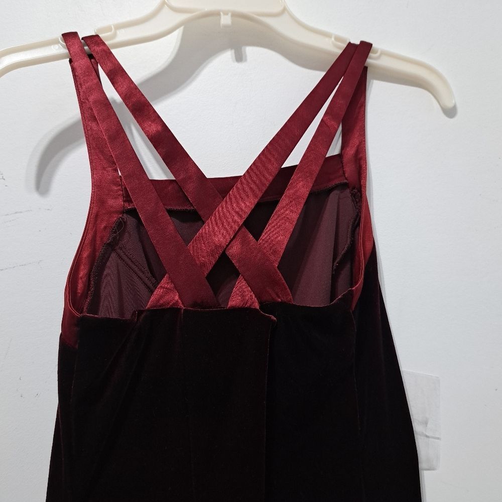 Other Vintage CDC Whimsigoth Velvet Fairy Goth Bodycon Front Slit Size S / US 4 / IT 40 - 7 Thumbnail