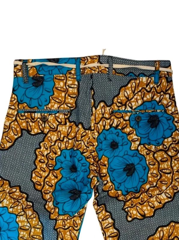 Other Atelier Beaurepaire Paris African Wax Print Pants Floral Size 30" / US 8 / IT 44 - 3 Thumbnail