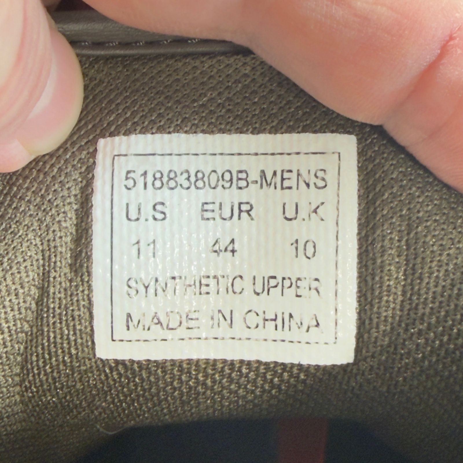 Levi's Levis Mens High-Top Sneakers Brown Size 11 Casual Streetwear Size US 11 / EU 44 - 3 Thumbnail
