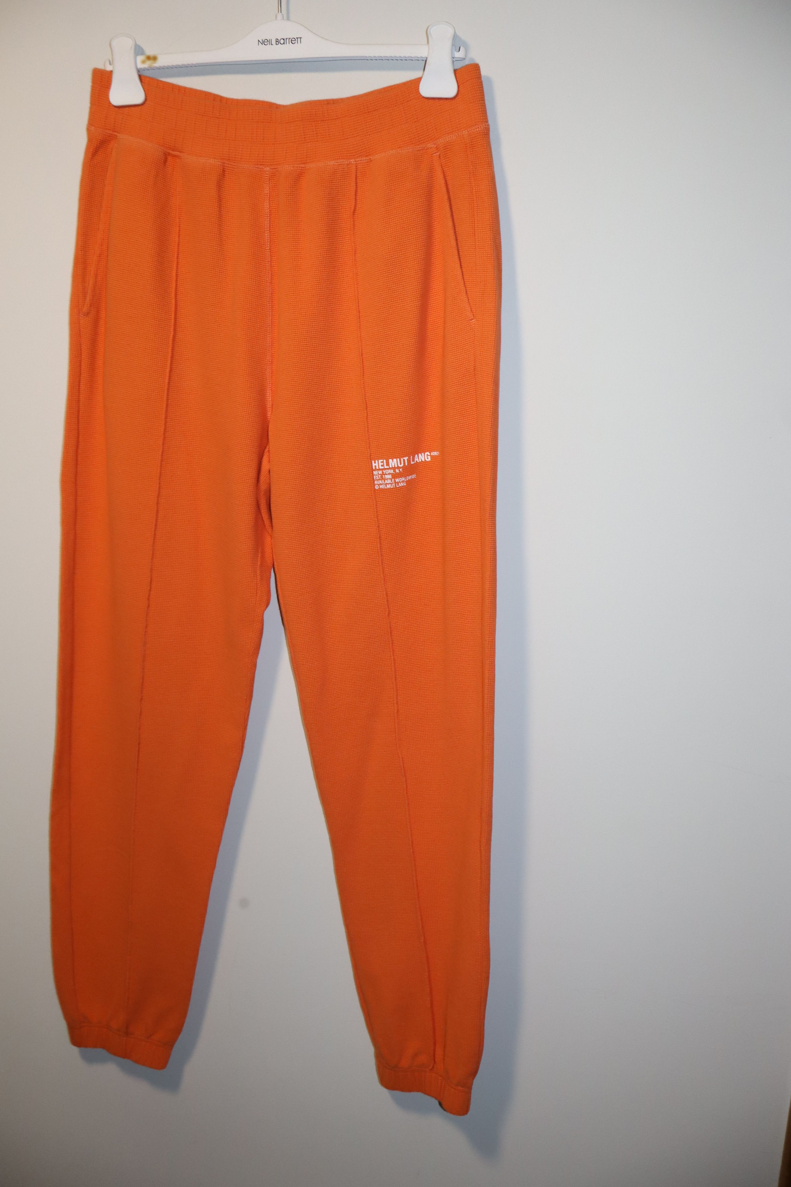 Helmut Lang Waffle effect sweatpants Size US 32 / EU 48 - 4 Thumbnail