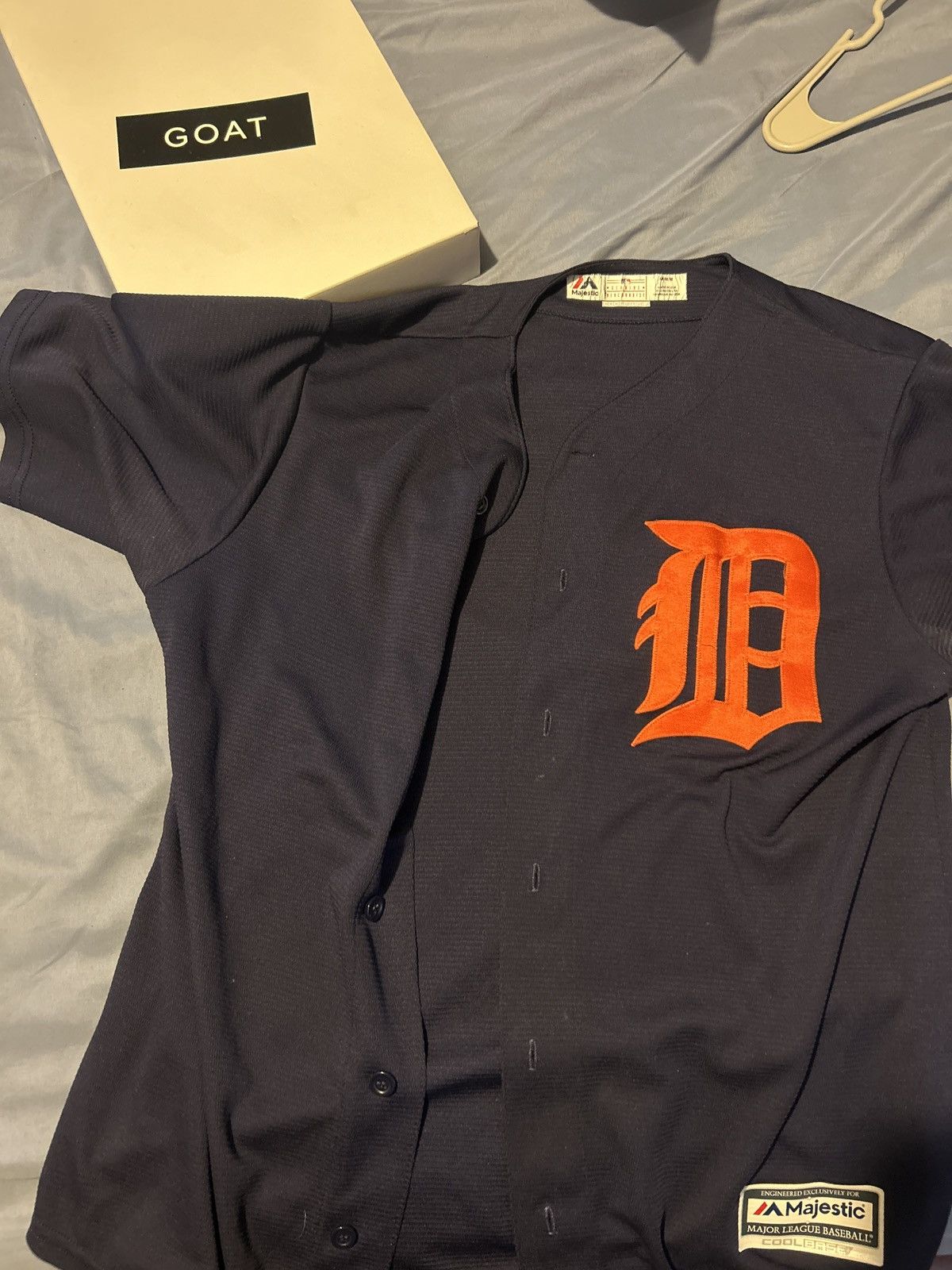 Majestic Detroit tigers jersey Size US M / EU 48-50 / 2 - 3 Thumbnail