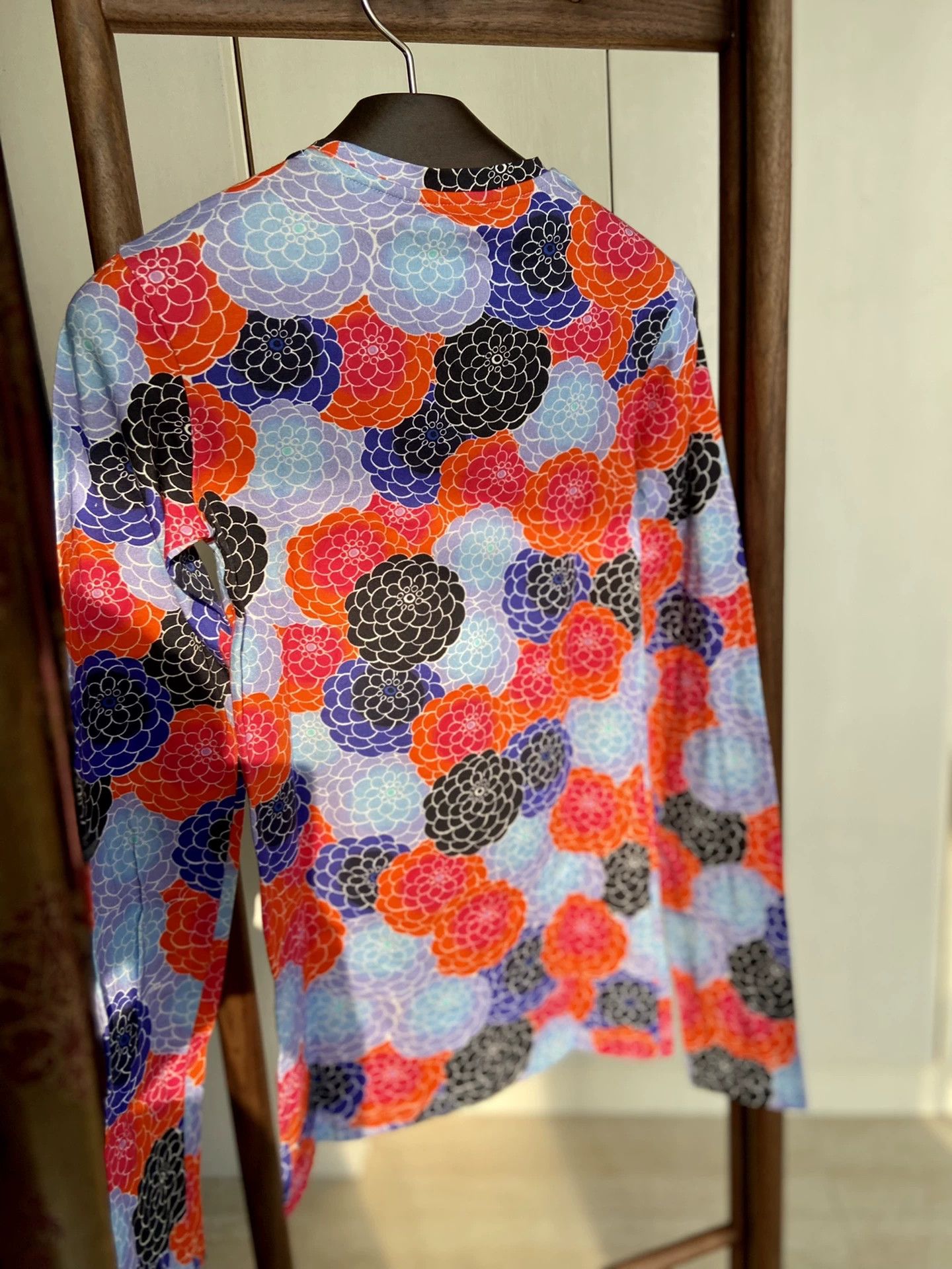Raf Simons Raf Simons SS Japanese Colorful Floral Cotton Top M New Size US M / EU 48-50 / 2 - 5 Thumbnail