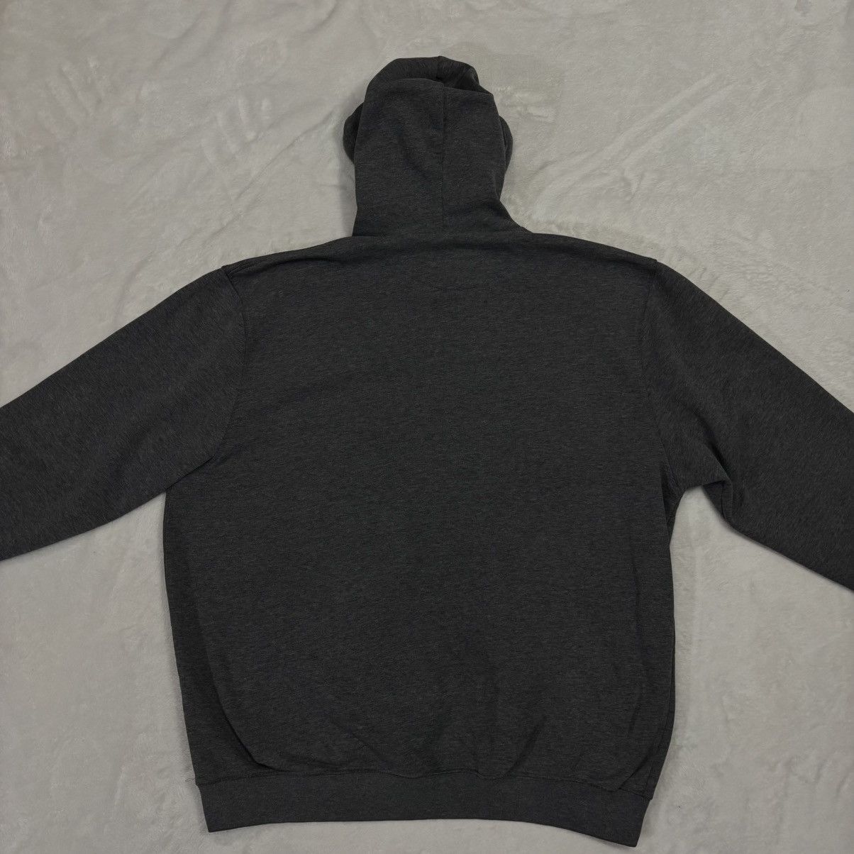 Nike Vintage Nike Hoodie Sweatshirt Charcoal Faded Y2K Swoosh (M) Size US M / EU 48-50 / 2 - 10 Thumbnail